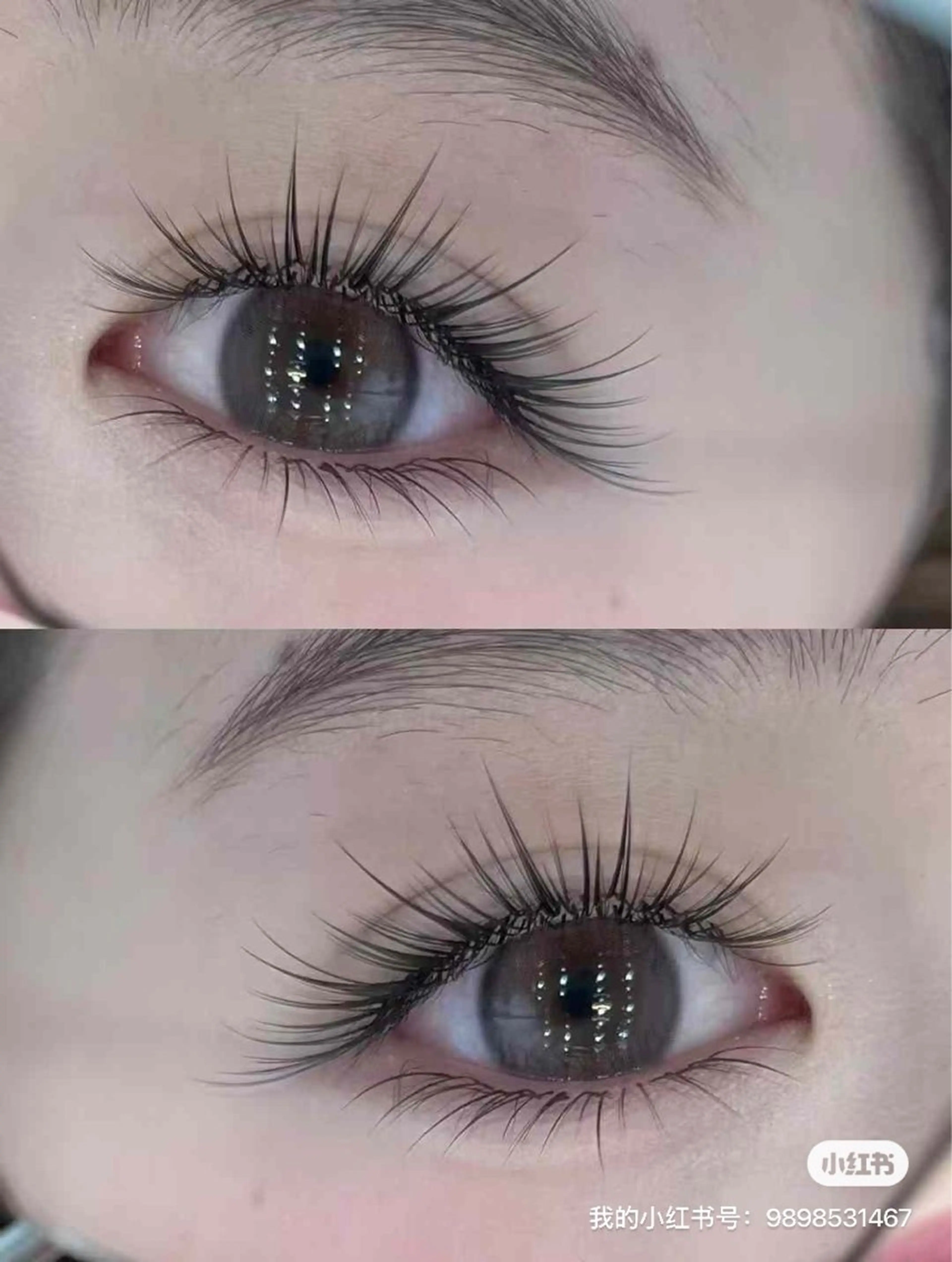 マツエク・マツパ ゆり❤️愛.ラッシュ AURAのマツエク・マツパデザイン