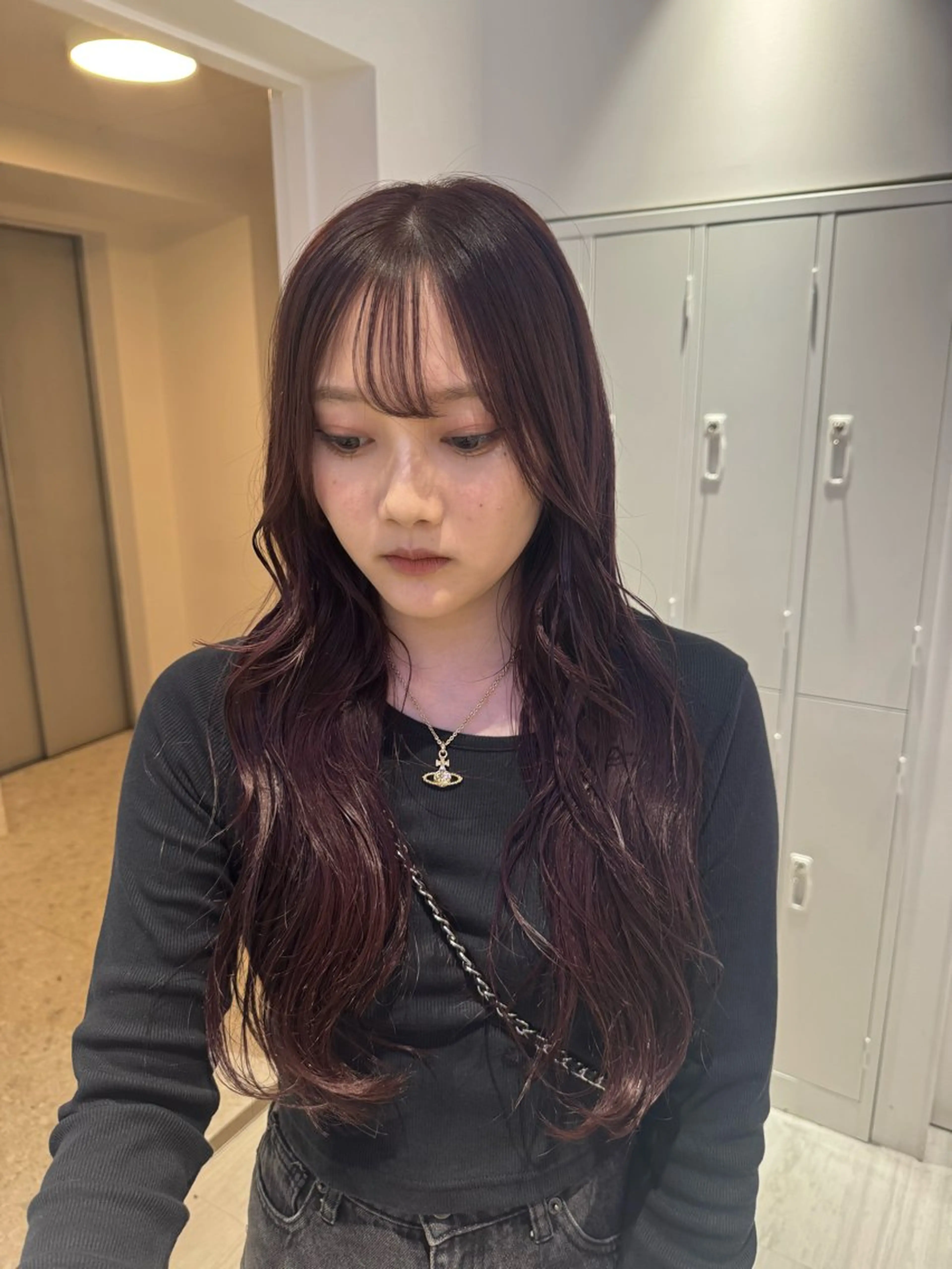 カラー ピンクカラー icon所属・Ami / icon博多のヘアスタイル