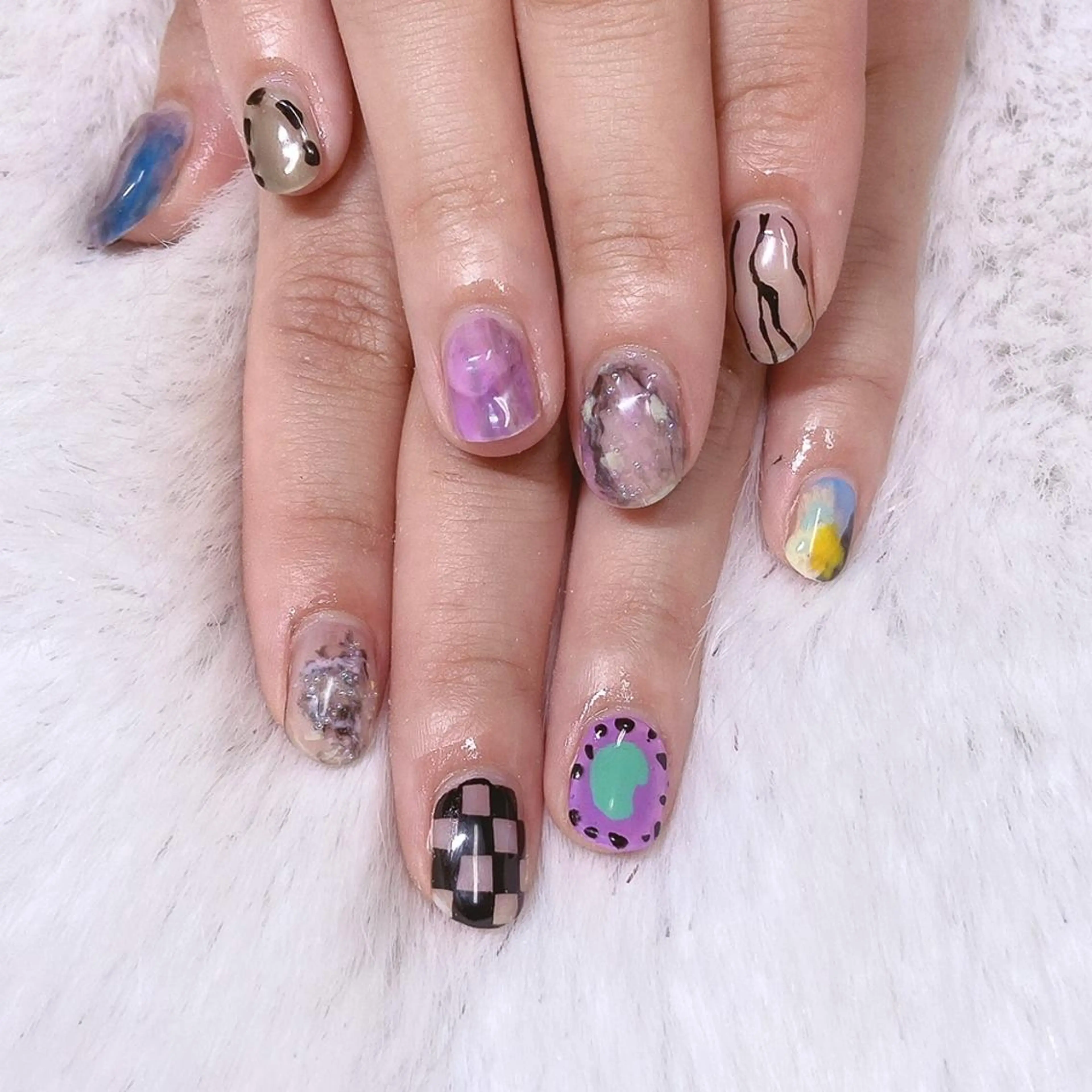 ネイル ハンドネイル NAKAJIMA ERIKAのネイルデザイン