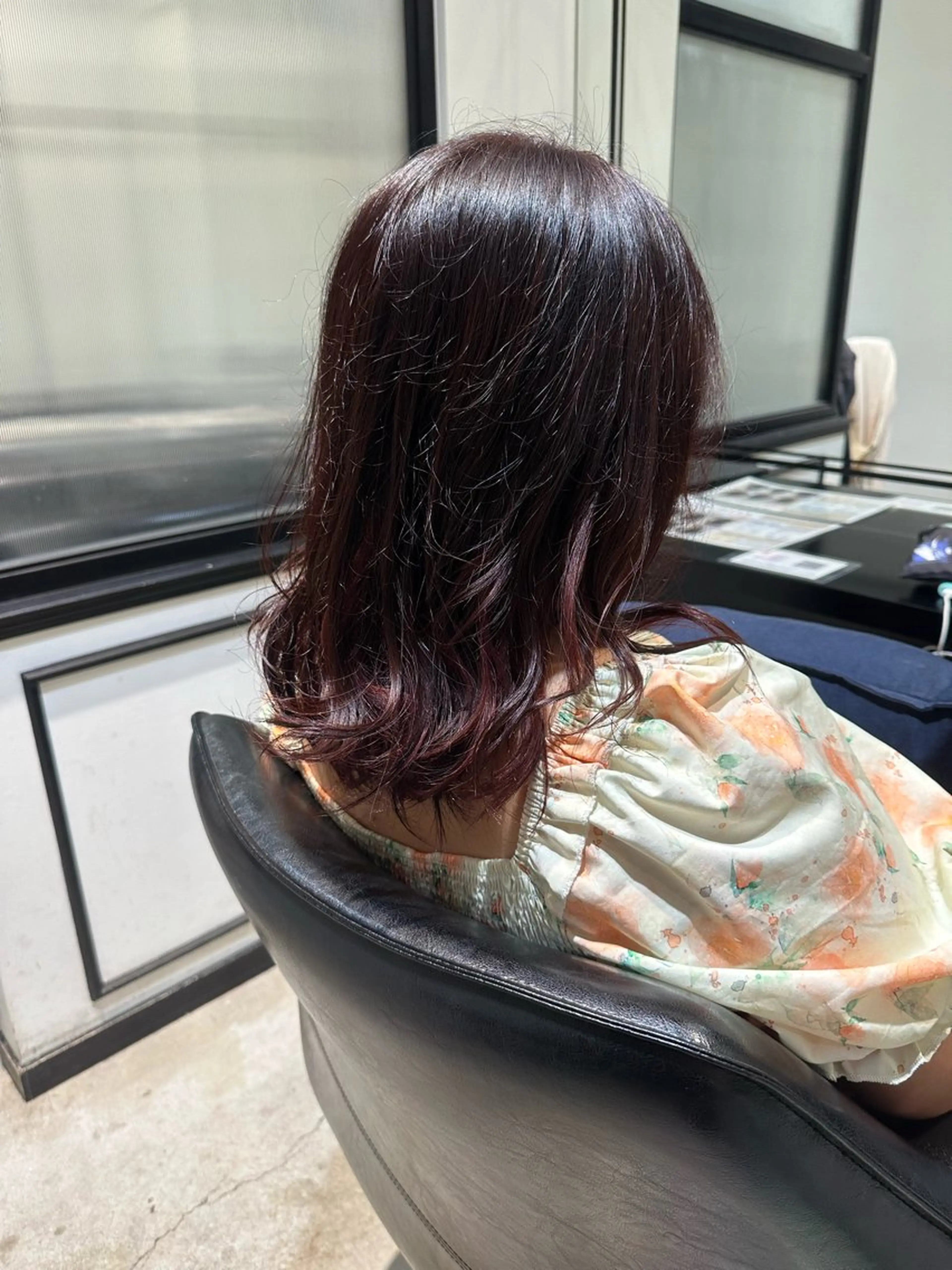 セミロング レイヤーカット COCO design所属・TR付きカット無料✨ ✨いのうえもなみのヘアスタイル