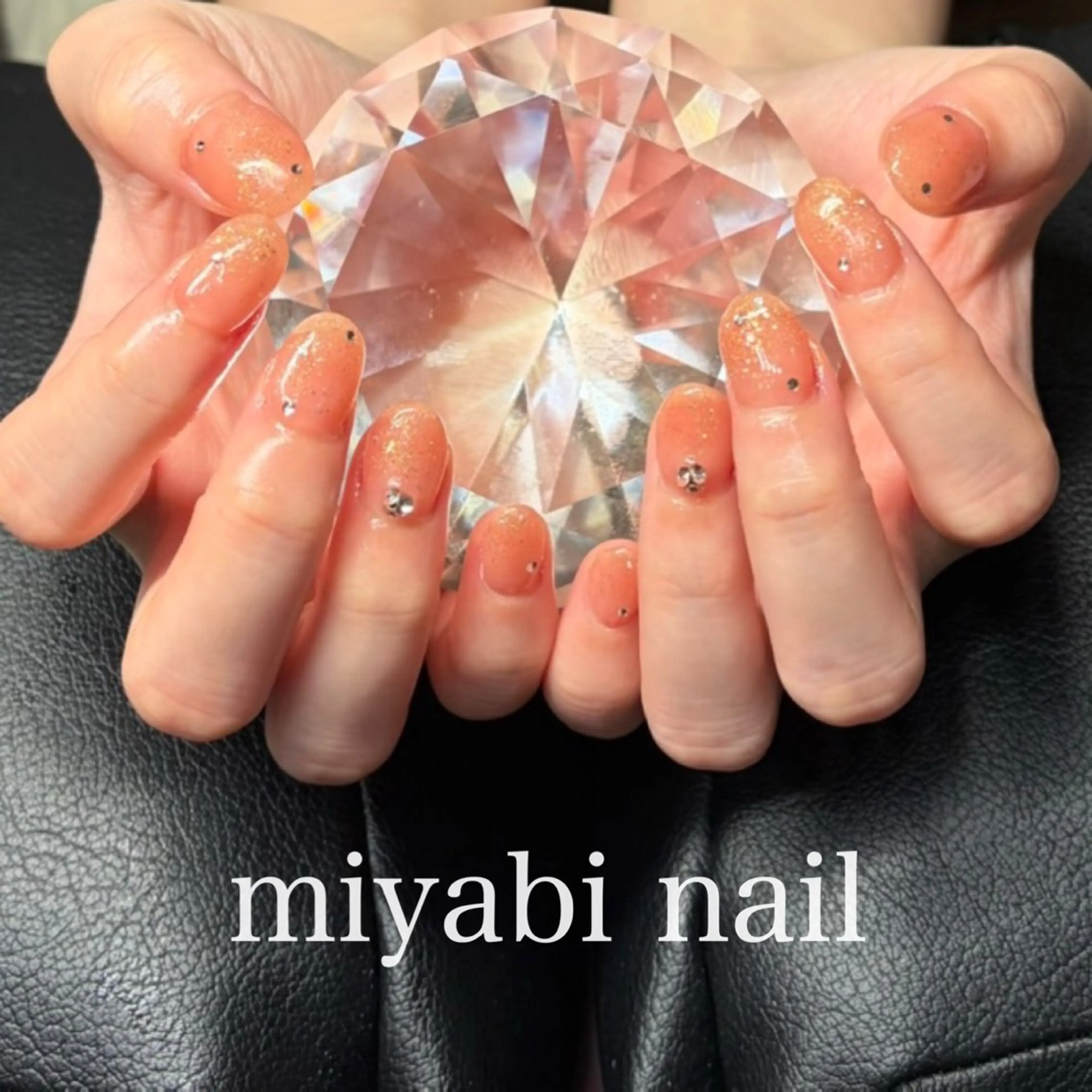 ネイル ハンドネイル miyabi nail 桂川駅近くのネイルデザイン