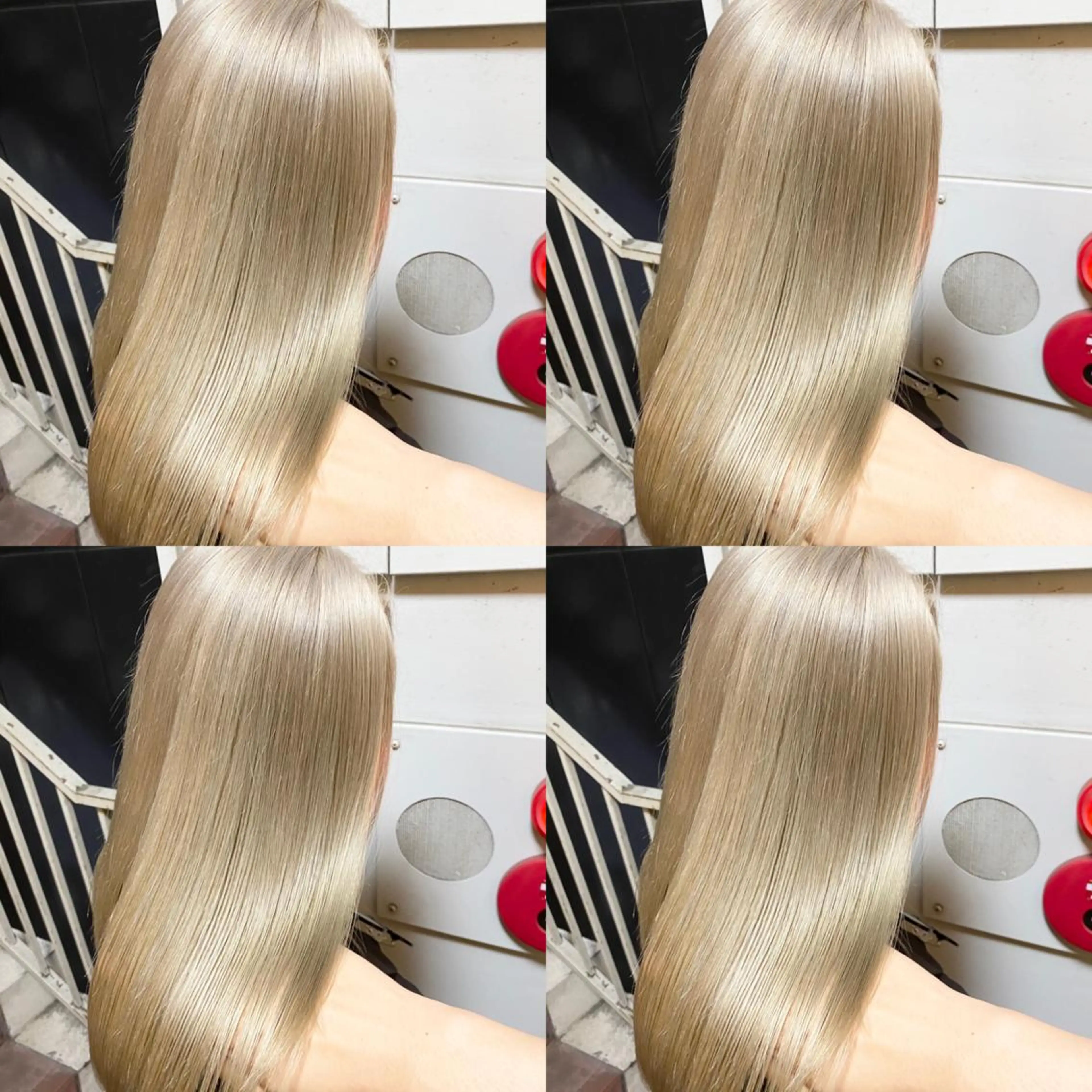 ミディアム カラー ミディアムパーマ アッシュ ハイライトカラー ハイトーンカラー イルミナカラー カット ヘアカラー トリートメント ご予約 宜しくお願いします！のヘアスタイル