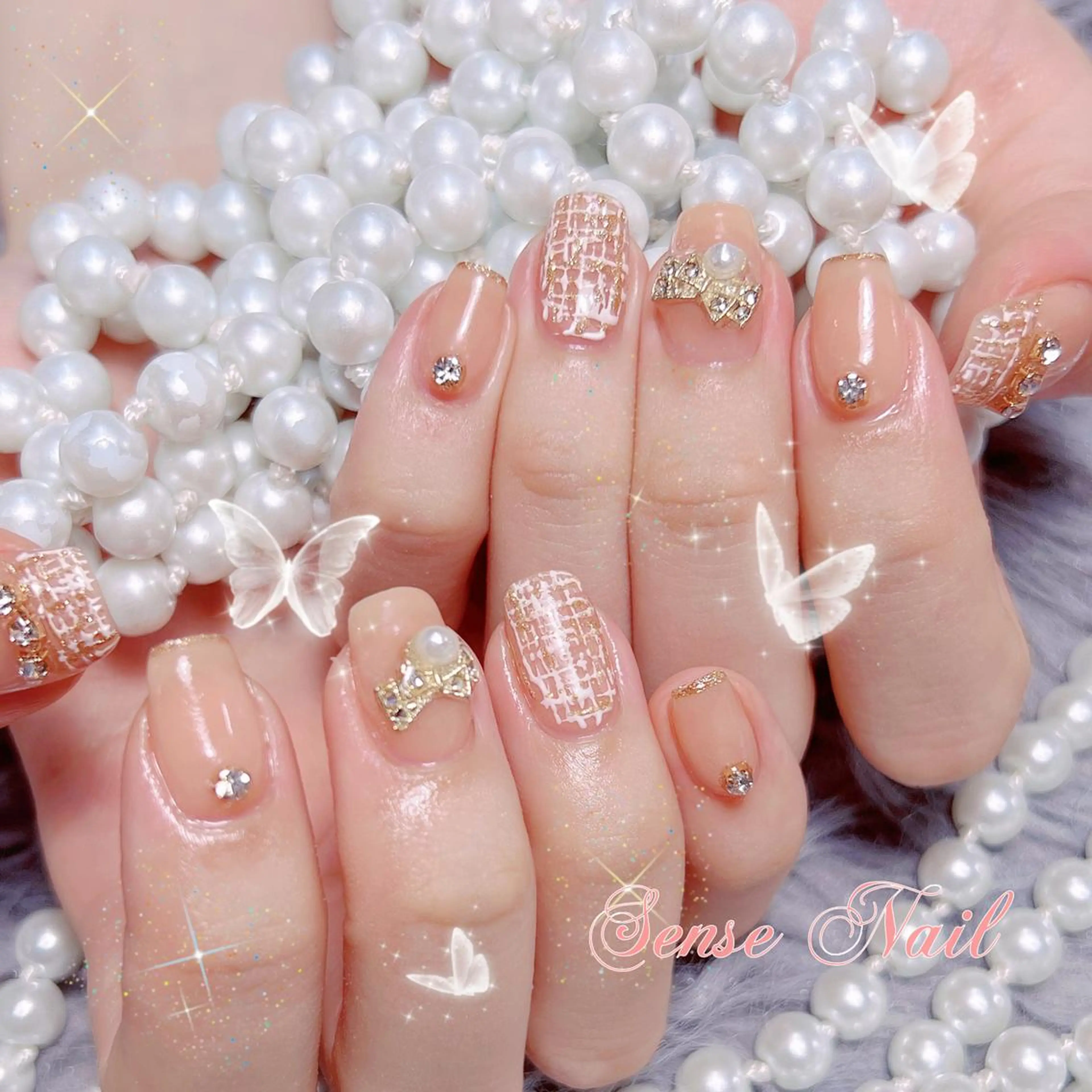 ネイル ハンドネイル ハンドケア 🎀Sense Nail渋谷店🎀のネイルデザイン