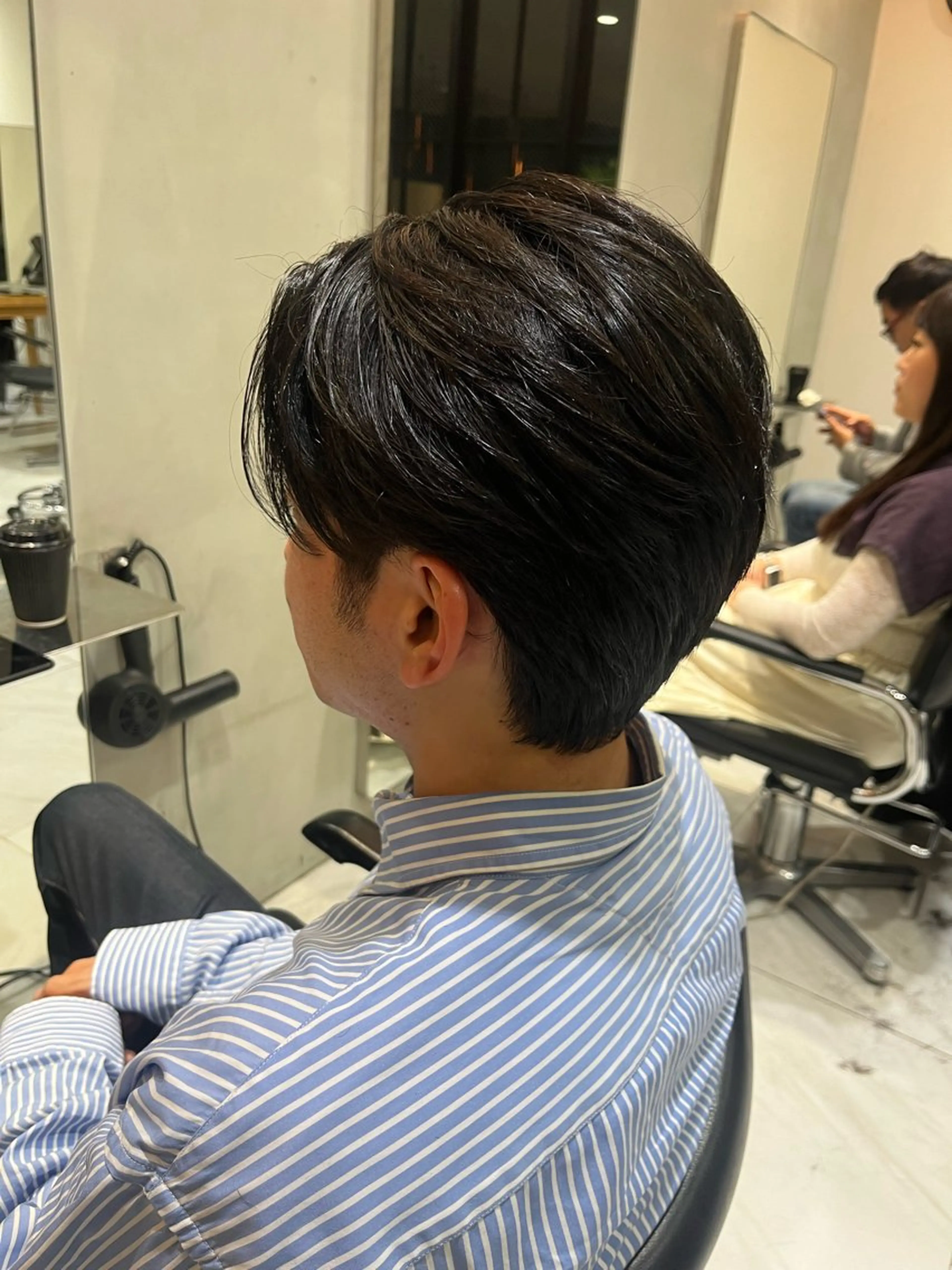 メンズ ナミ🩶暗髪/暖色 ❤️/透明感/縮毛のヘアスタイル