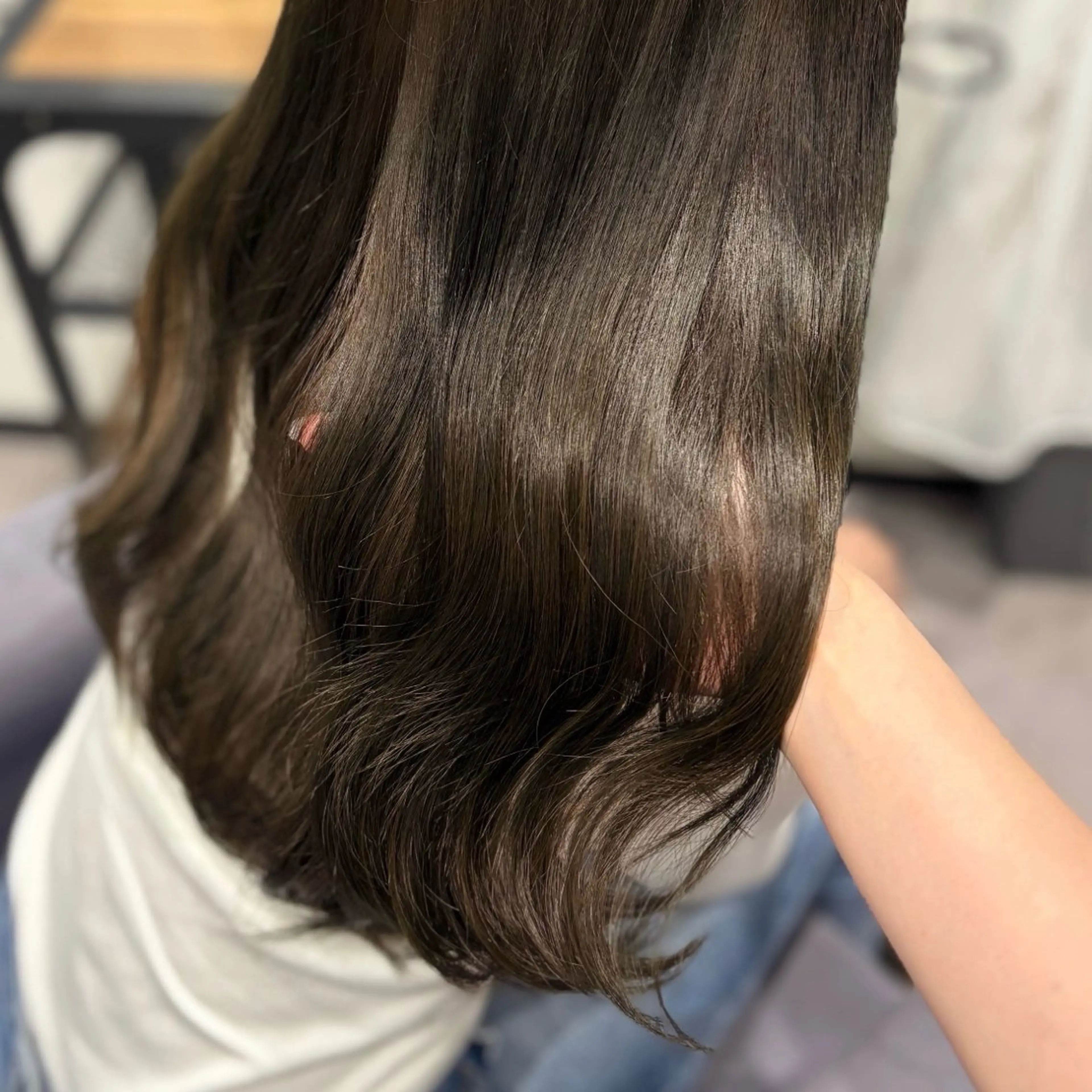 ロング カラー ヘアカラー 都島美容室 rion 🌛のヘアスタイル