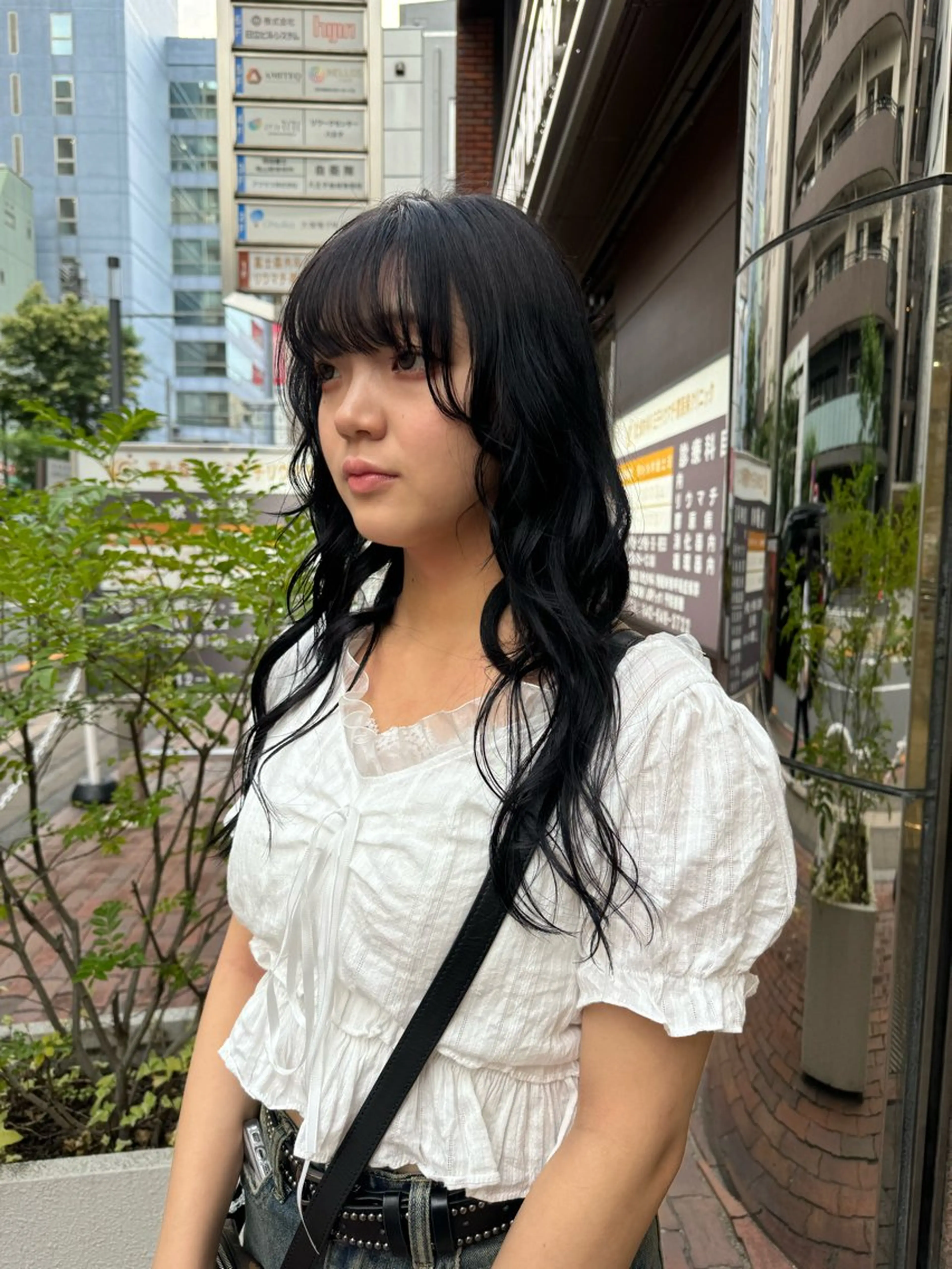 ロング カラー ブルーカラー ヘアカラー トリートメント Seeknext // Rukaのヘアスタイル