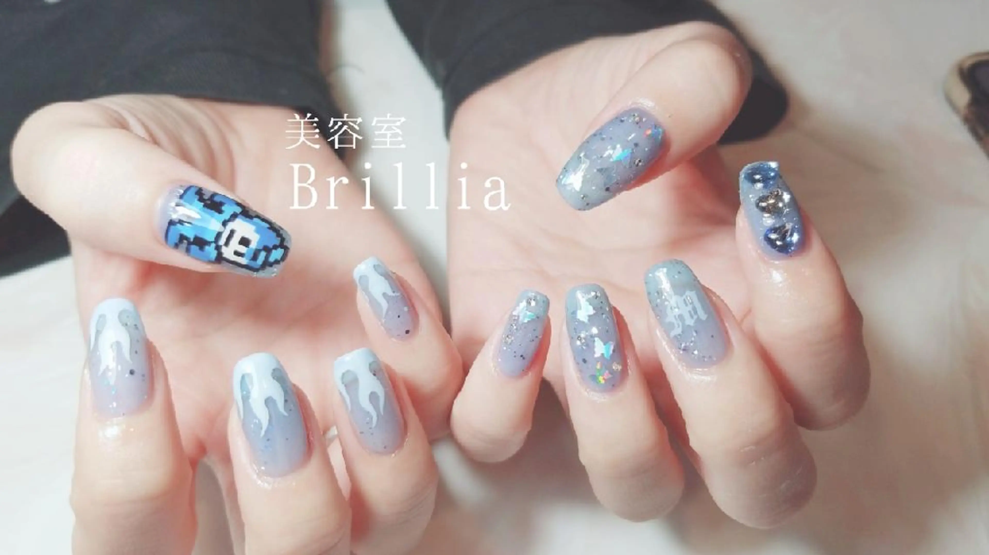 ネイル アートネイル ハンドネイル 柴田 彩のネイルデザイン