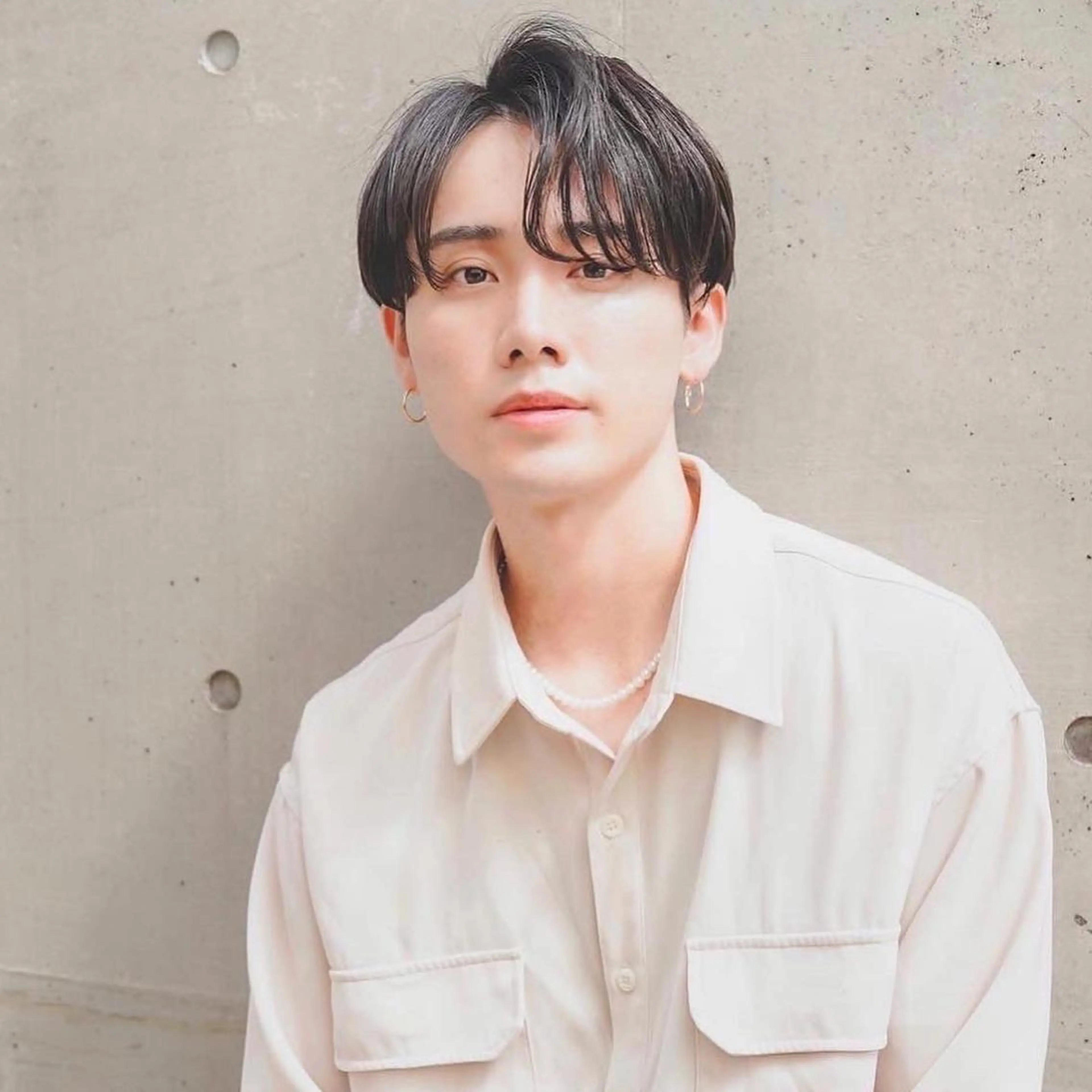 パーマ メンズ 淡路上新庄/髪質改善 .艶カラー/野口春貴のヘアスタイル