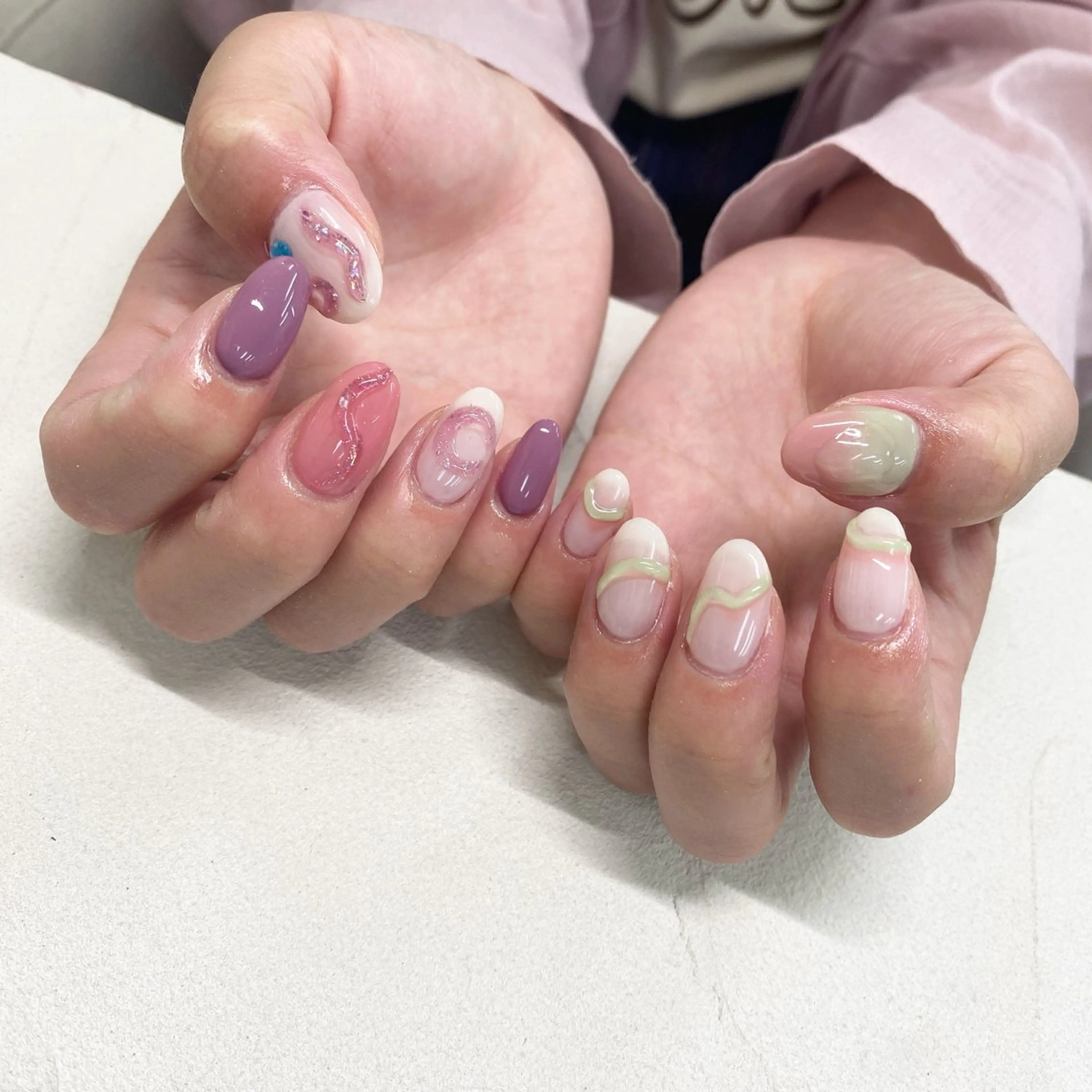 ネイル Bianca🩶 TAMIYAのネイルデザイン