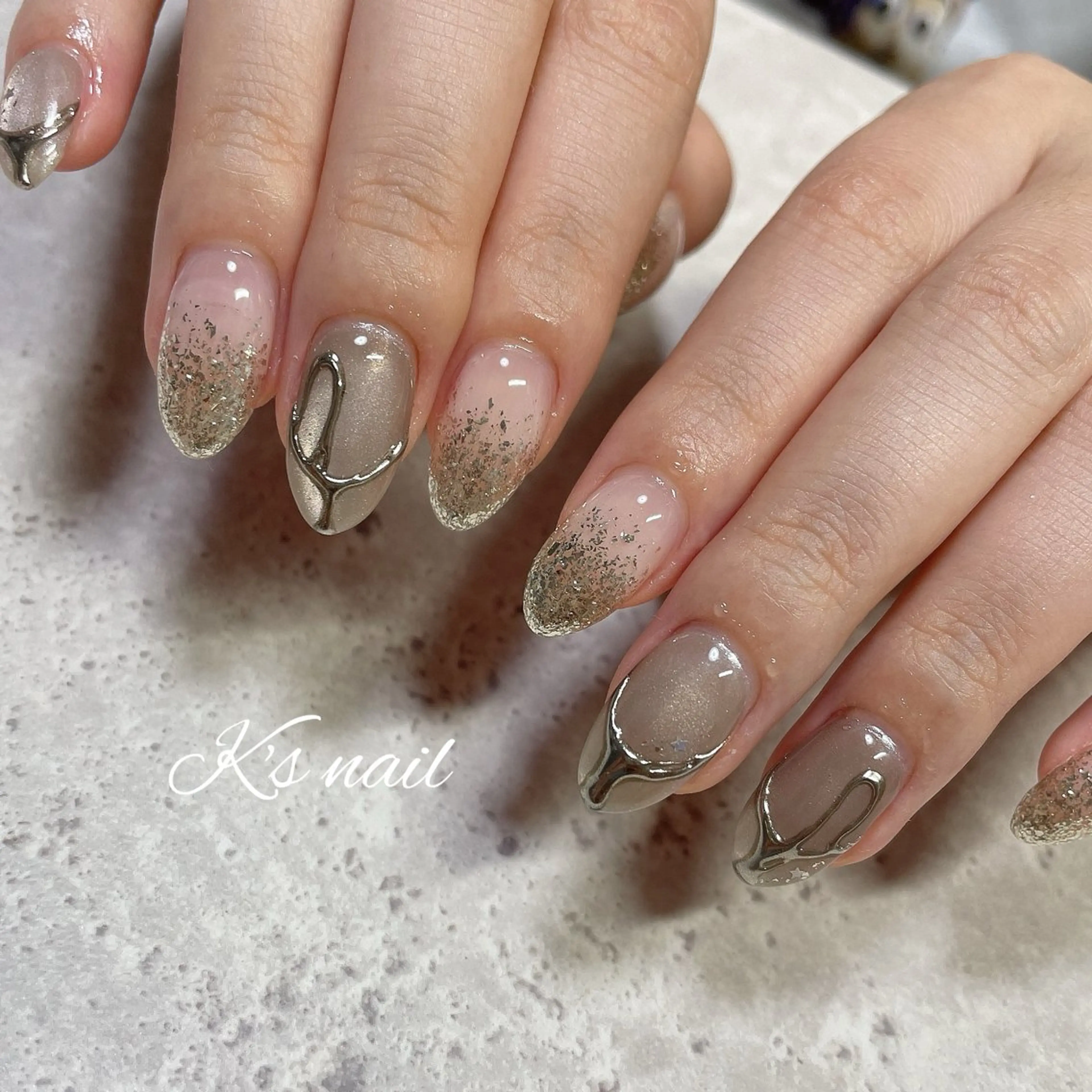 ネイル 韓国ネイル ハンドネイル K's nail kotoeのネイルデザイン