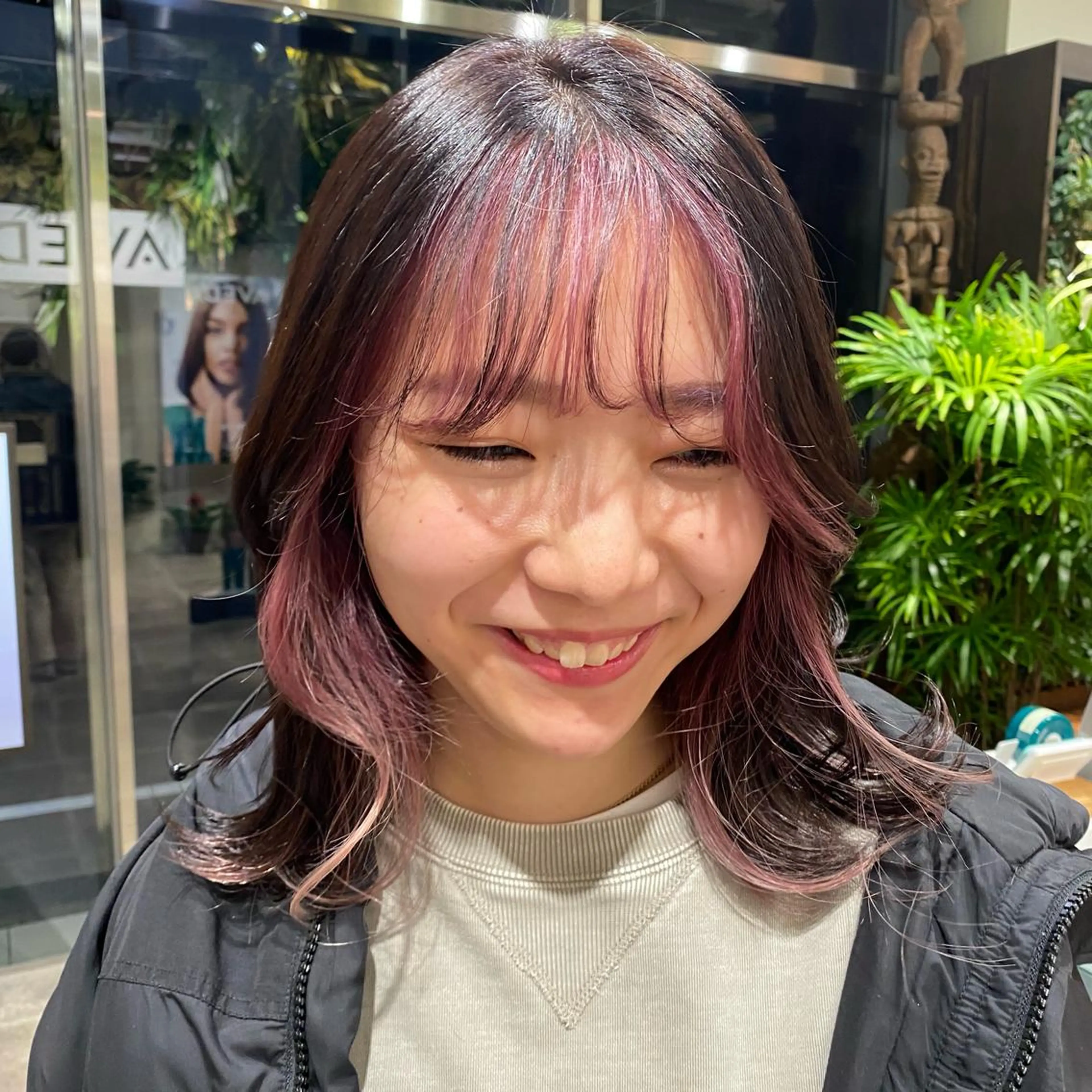 セミロング カラー AVEDA Lifestyle  Salon & Spa 南青山所属・🌿カットモデル募集 🌿rinonのヘアスタイル