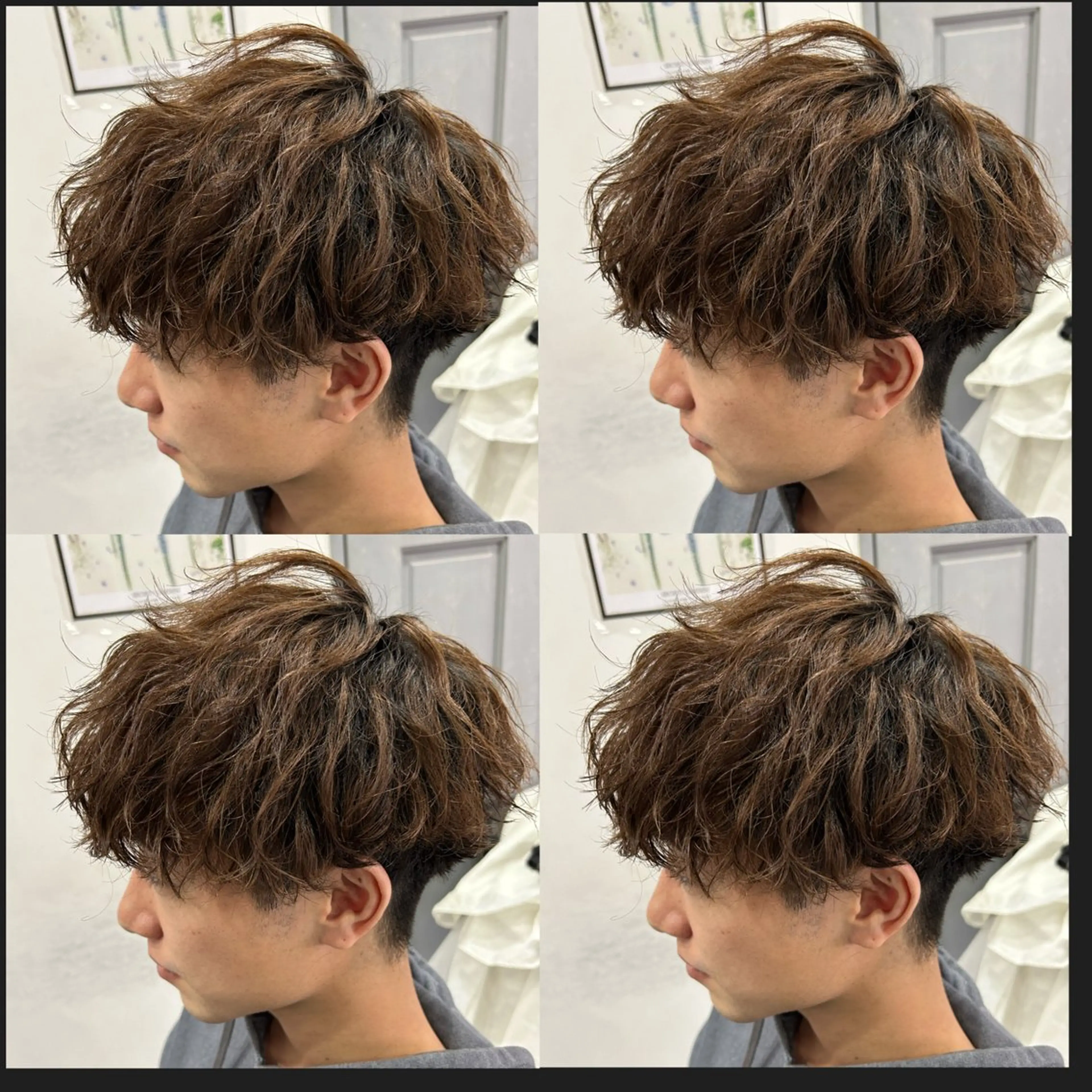 🐹メンズフルコース🉐カット➕眉カット➕ヘッドスパ➕トリートメントの写真