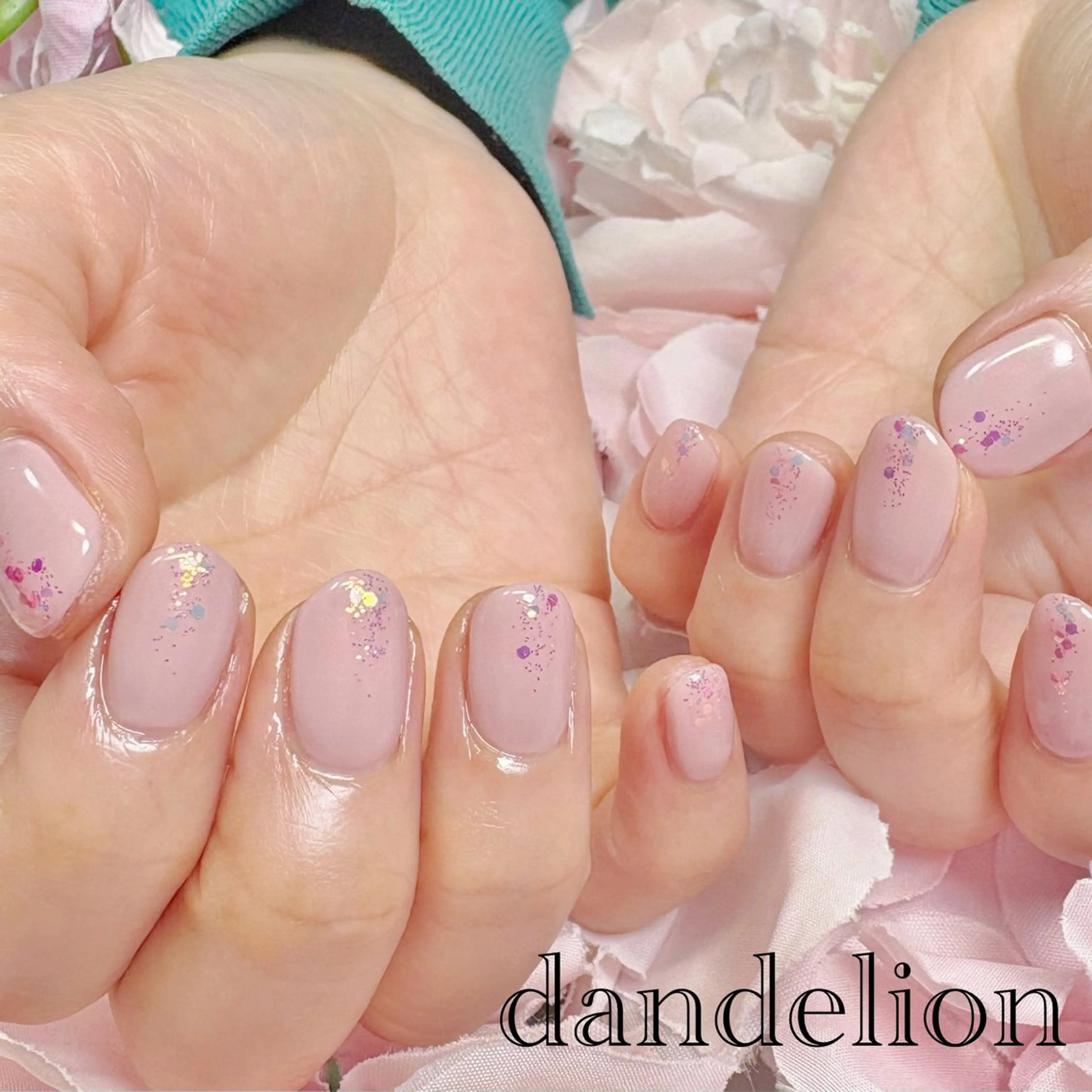 ネイル ハンドネイル ハンドケア dandelion ダンデライオンのネイルデザイン