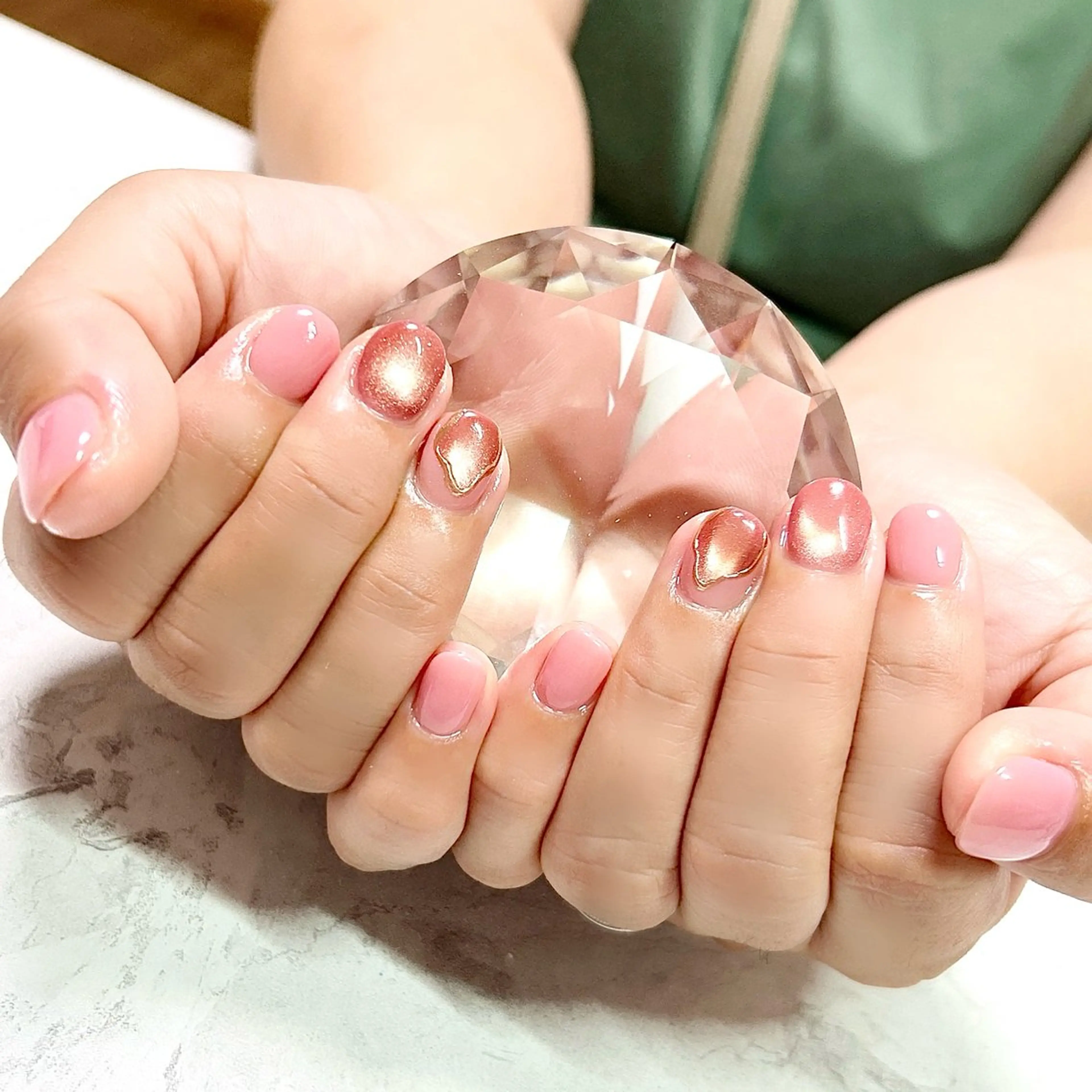 ネイル シンプルネイル private salon Reiのネイルデザイン