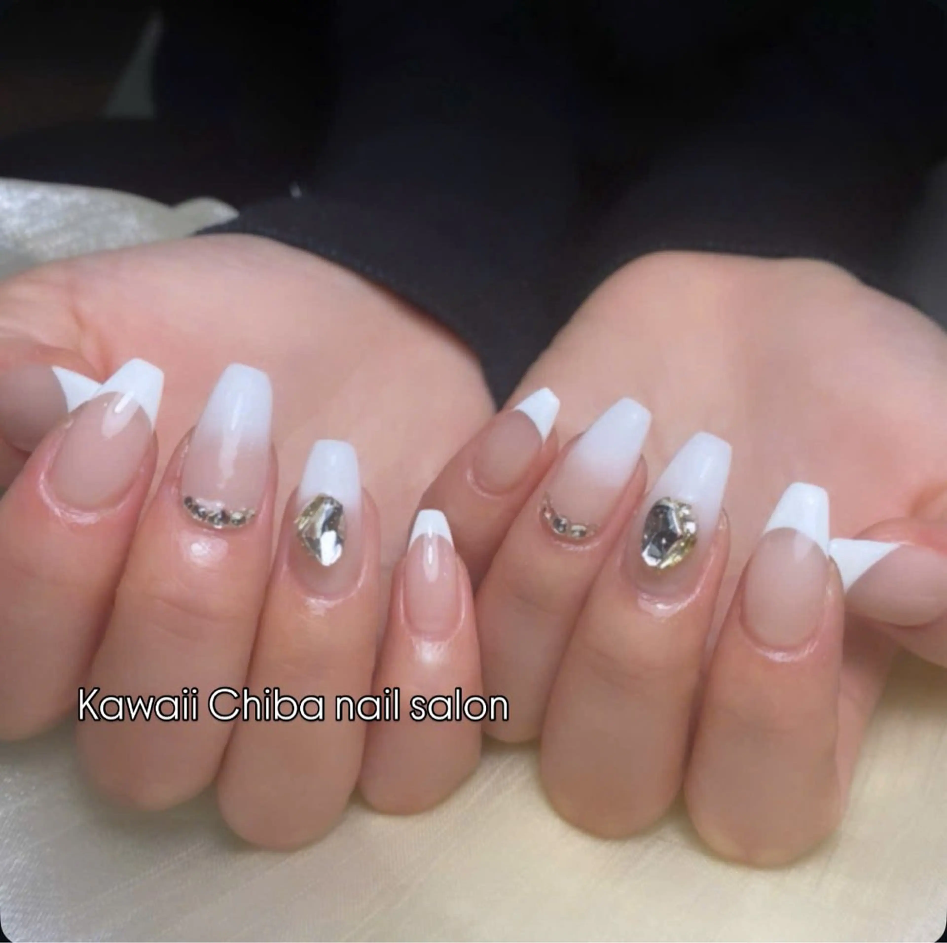 ネイル アートネイル ジェルネイル ガーリー ハート キラキラネイル Kawaii _Nailのネイルデザイン