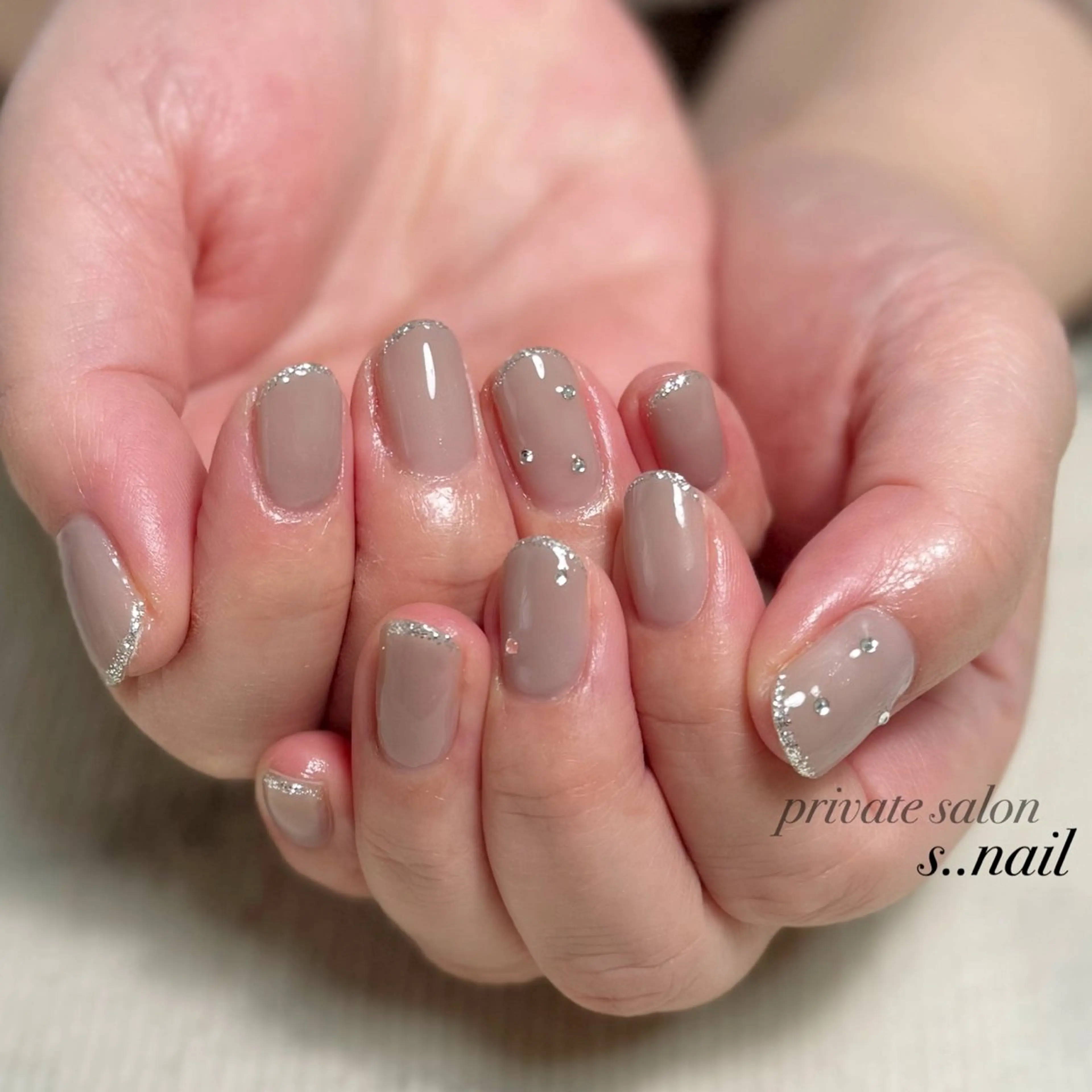 ネイル シンプルネイル ハンドネイル フットネイル s..nail / MORITAのネイルデザイン