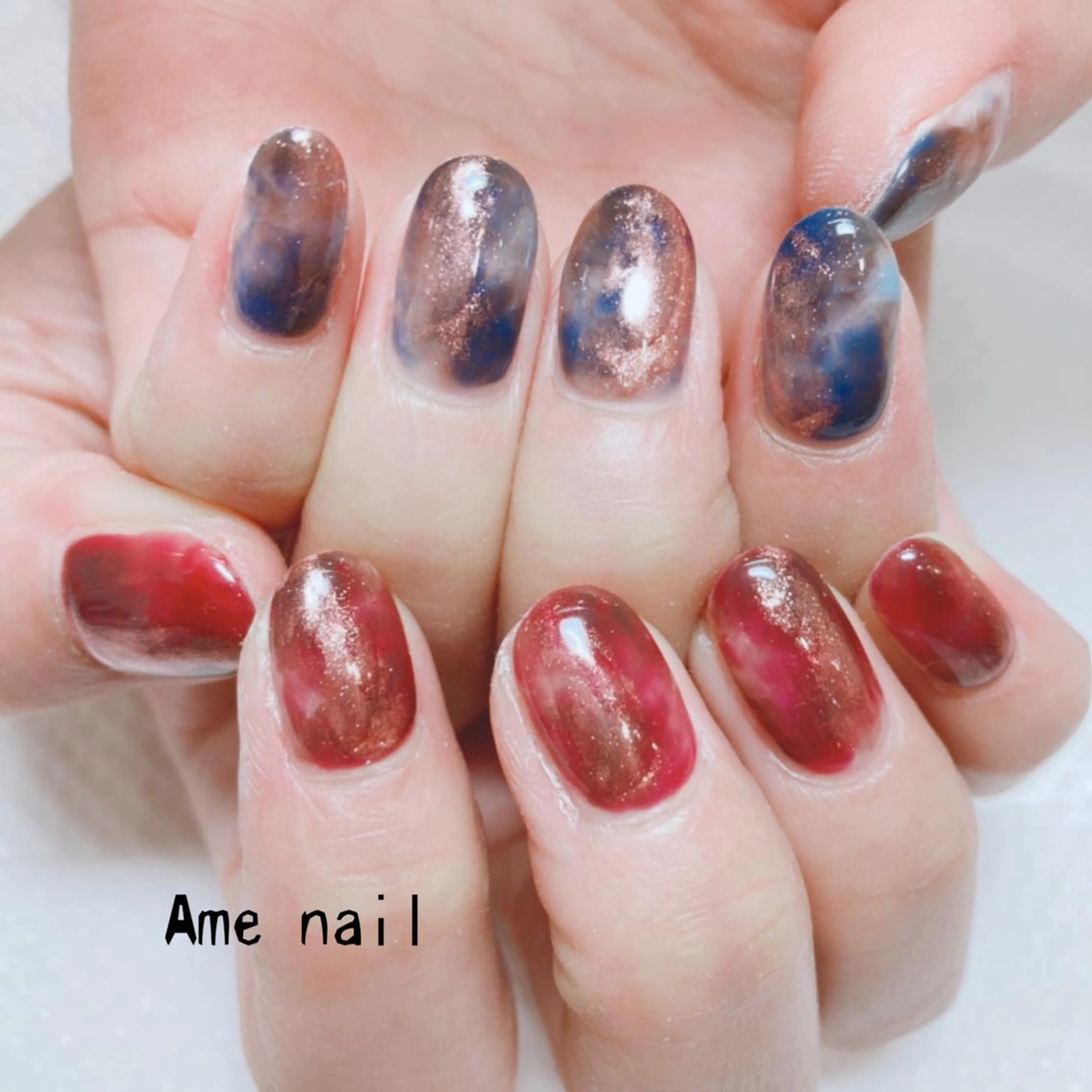 ネイル ハンドネイル Ame nail所属・中村 未来のネイルデザイン