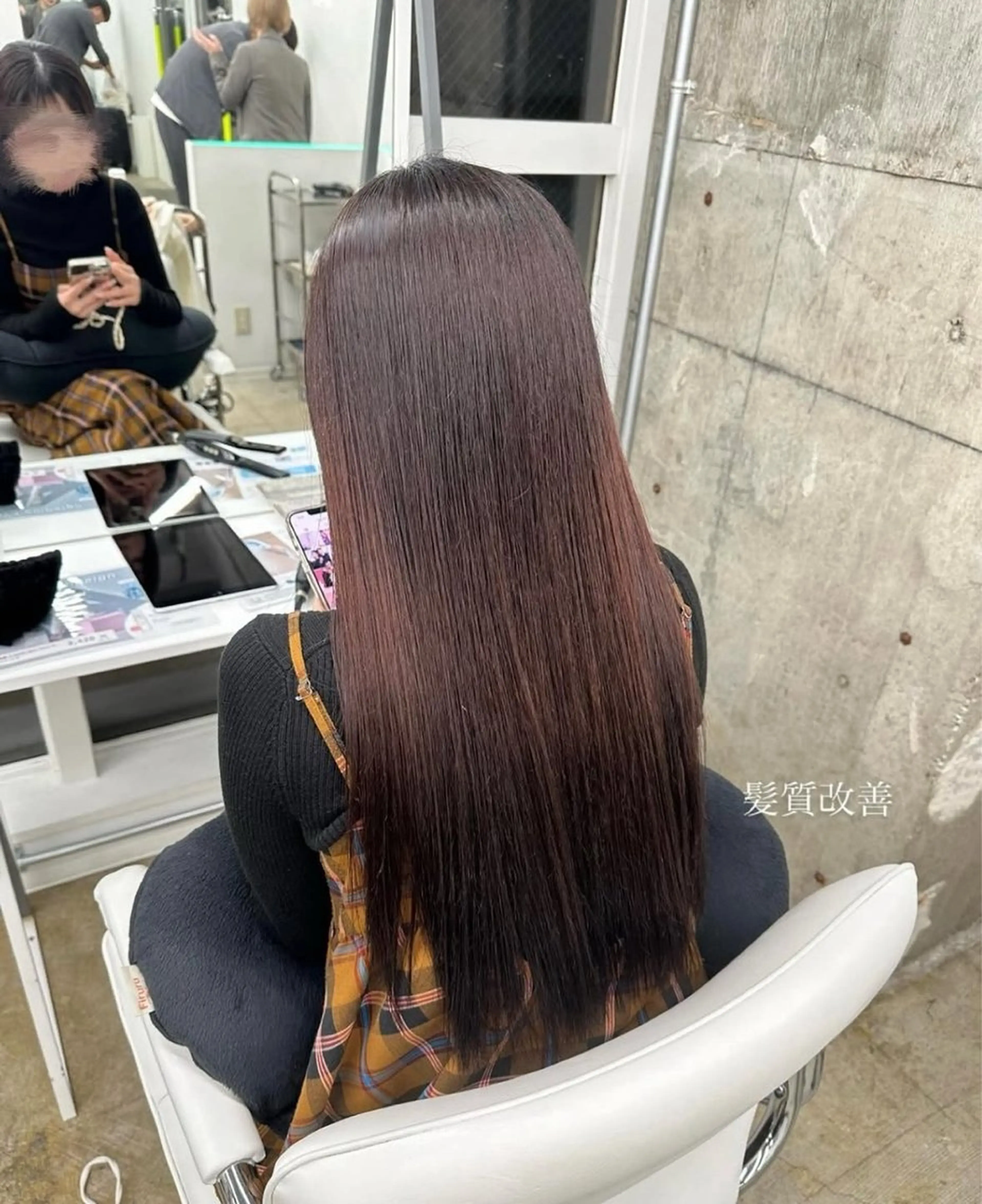 ロング jjeno所属・aisa 札幌カットモデル🎀のヘアスタイル