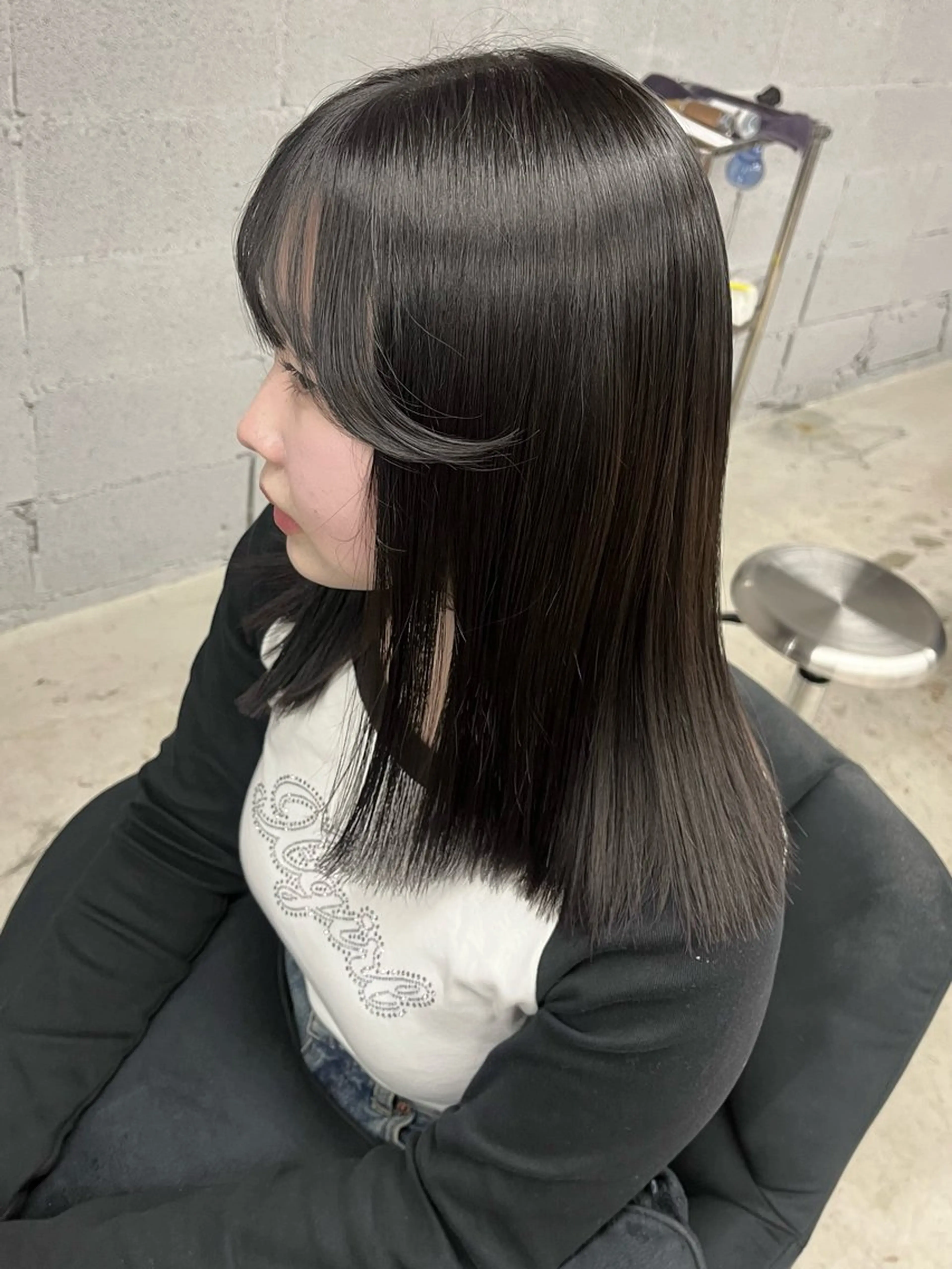 ロング col sapporo所属・あざと可愛い💓 盛れる顔まわり/uiのヘアスタイル