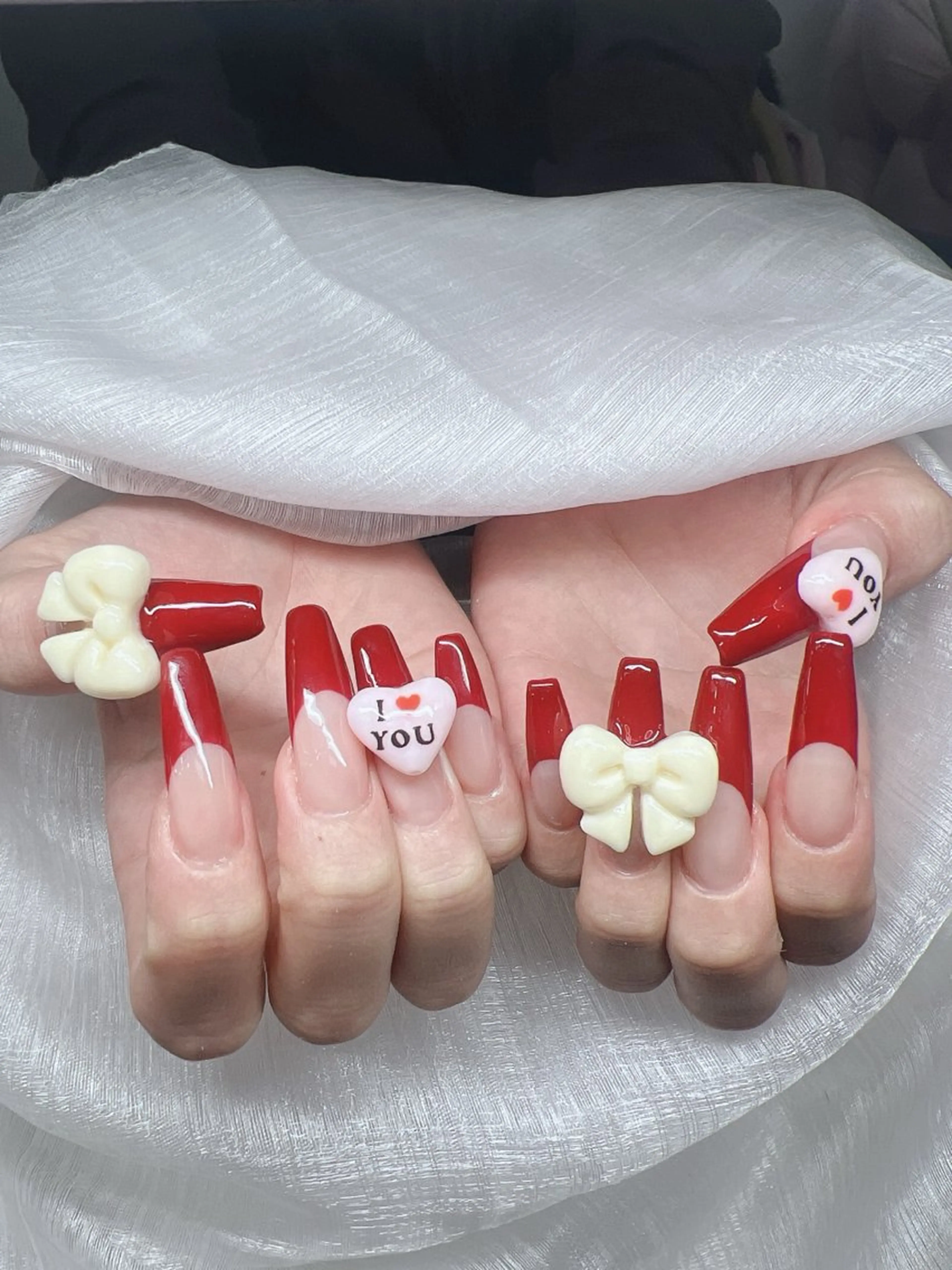 ネイル ハンドネイル Lee Nails チップ長さだし専門店のネイルデザイン