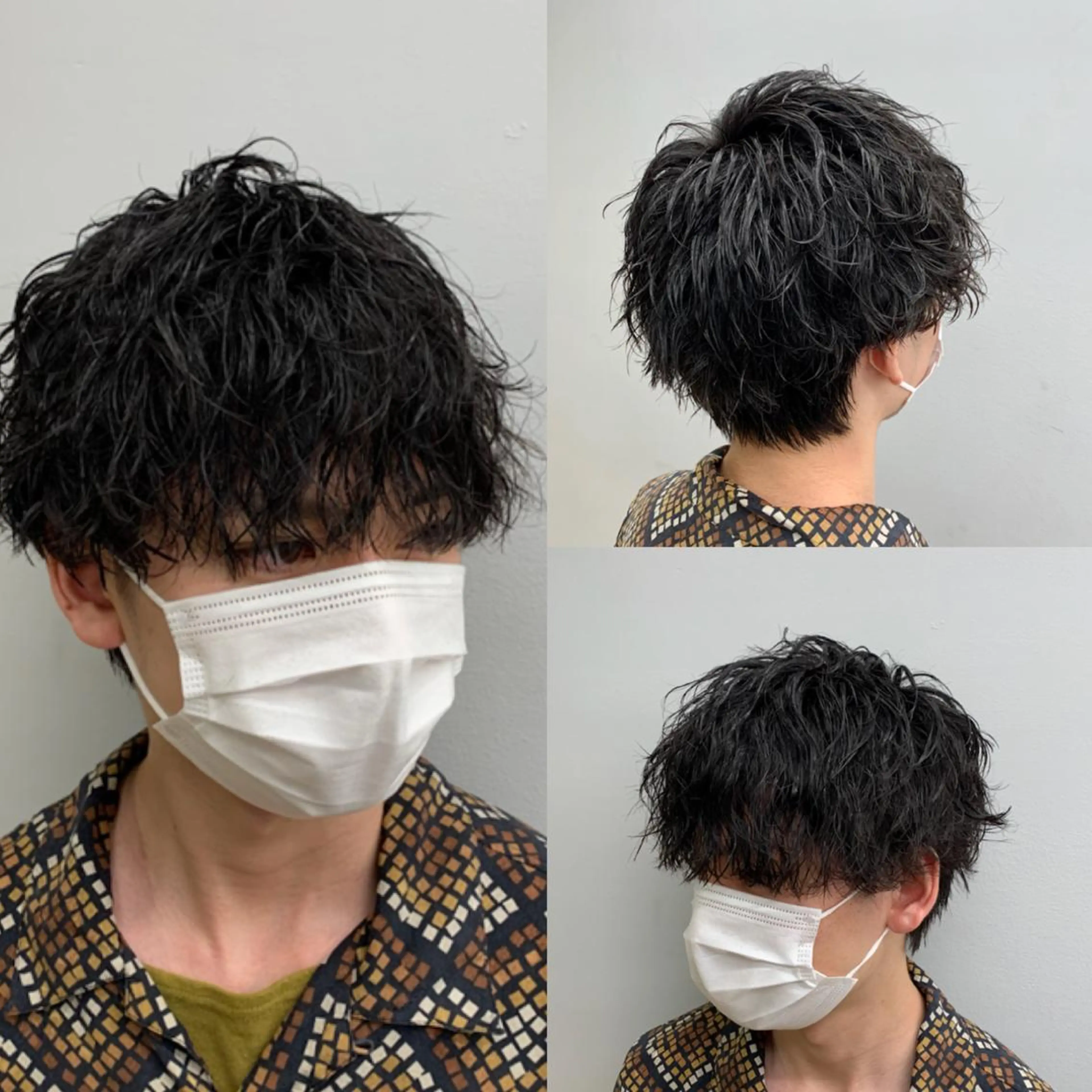 メンズ カルマパーマ メンズパーマ hair&make NOISM -eha-所属・メンズ特化美容師/ 新井　洸太のヘアスタイル