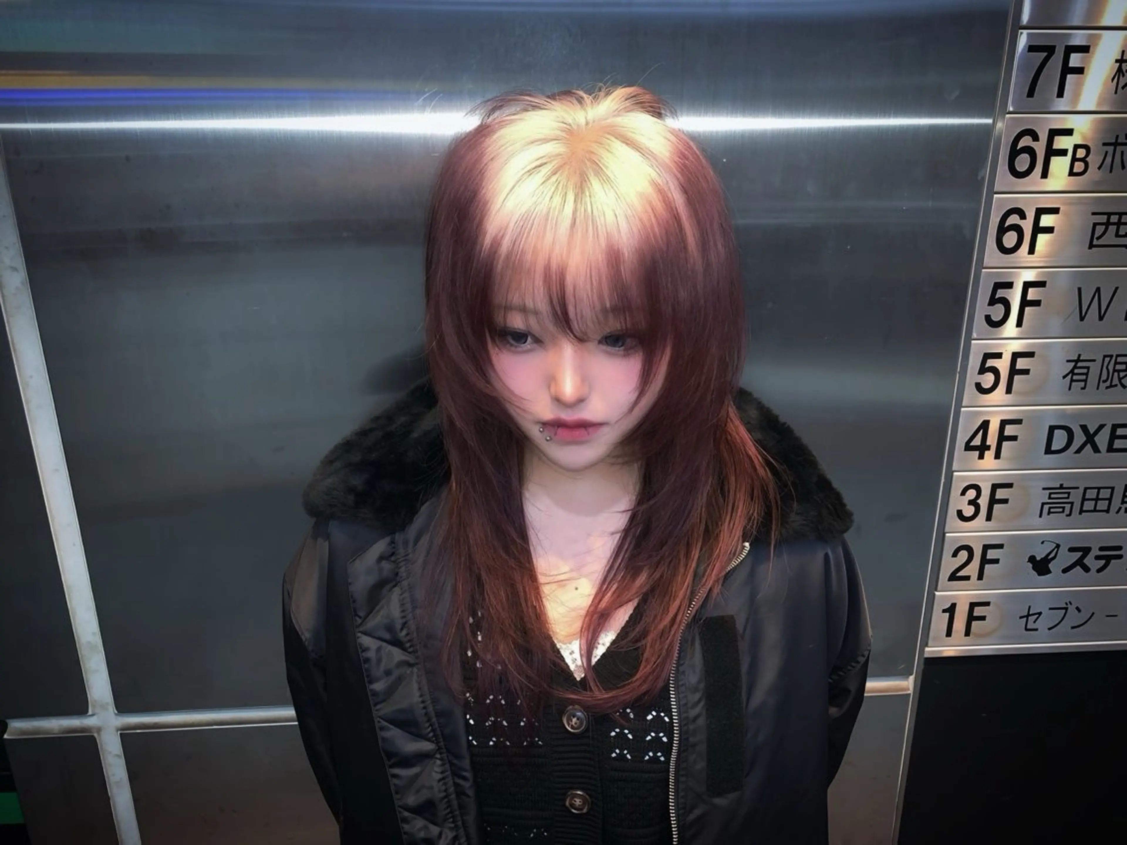 セミロング カラー カット ヘアカラー y2k/グランジ shunのヘアスタイル