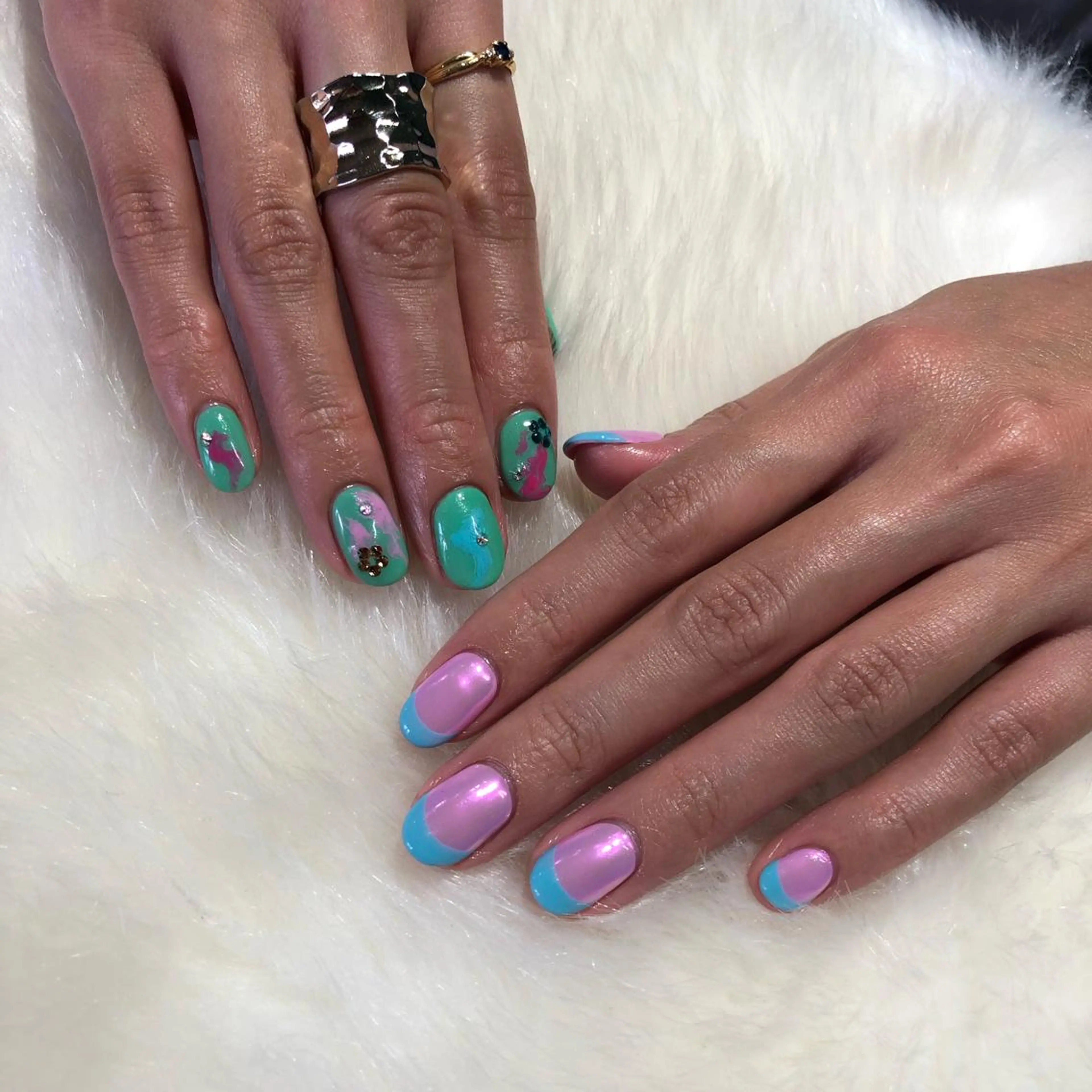 ネイル ハンドネイル フットネイル ハンドケア Nes.Nail所属・Miyagi Asamiのネイルデザイン