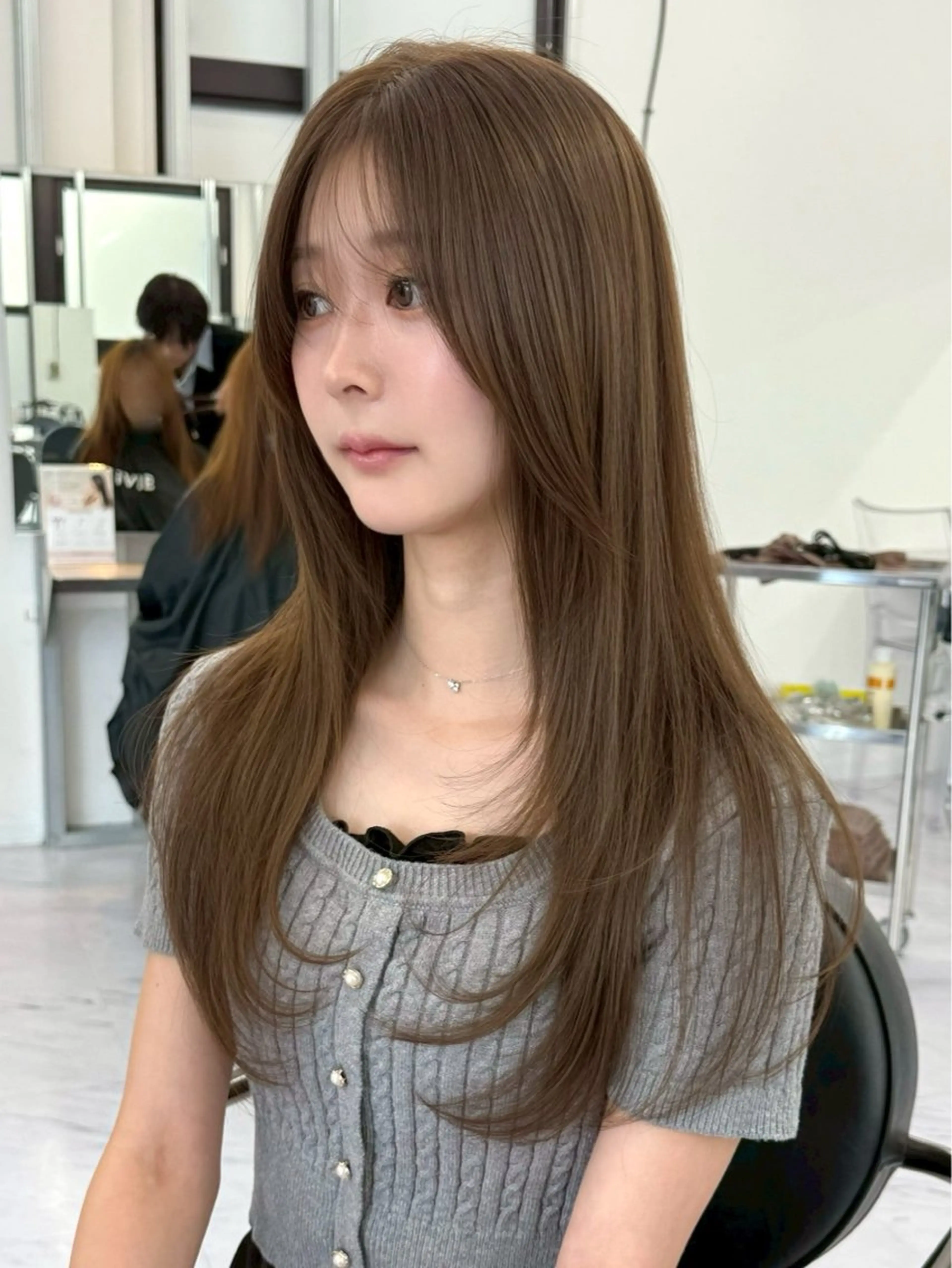 ロング SALOWIN 原宿iori B1所属・‎🤍髪質改善‎🤍 ‎VIVIE‎🤍のヘアスタイル