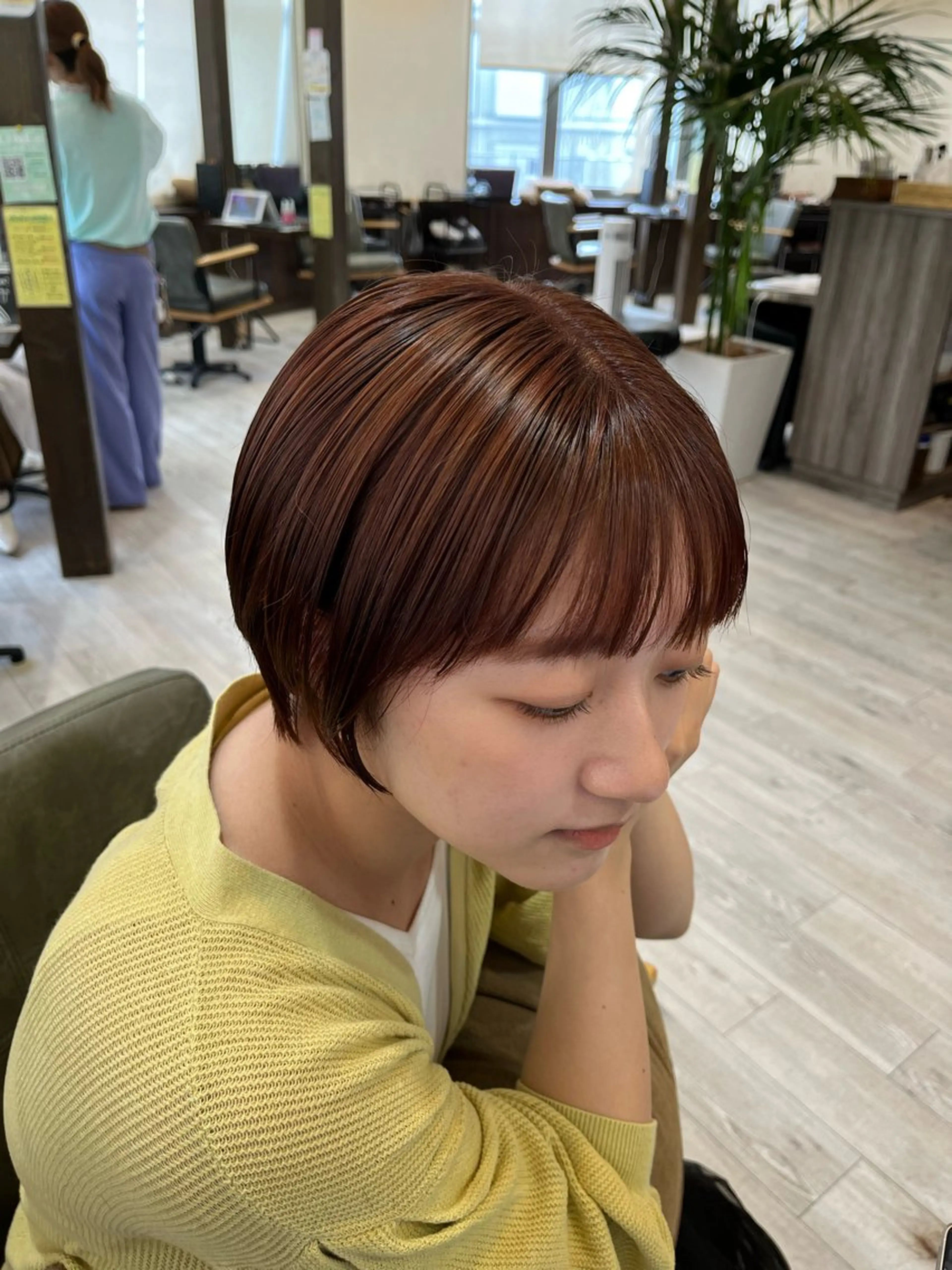 ショート カラー 中野  淳のヘアスタイル