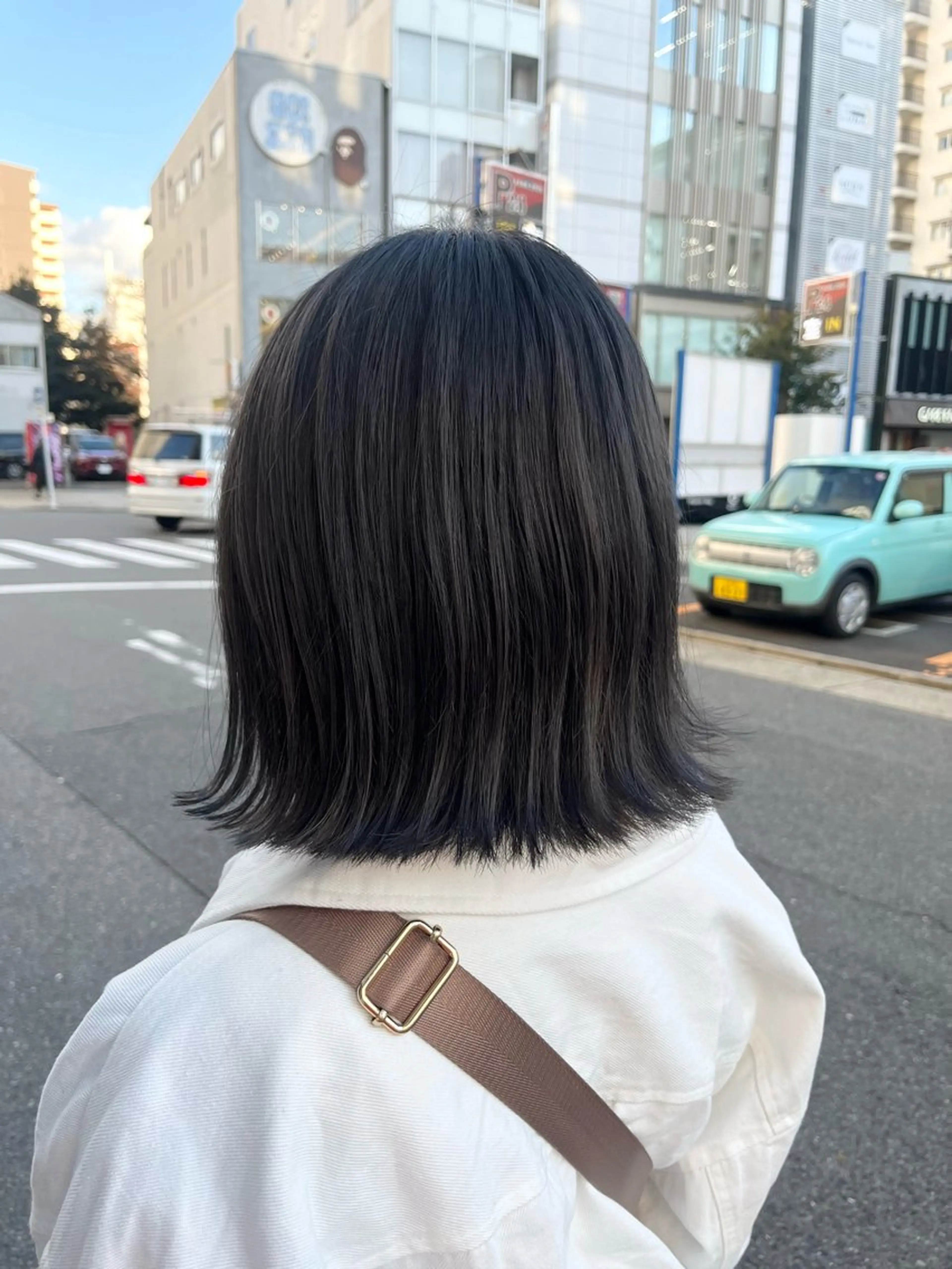 ショート ボブ 暖色カラー/似合わせ カット/名古屋/辻のヘアスタイル