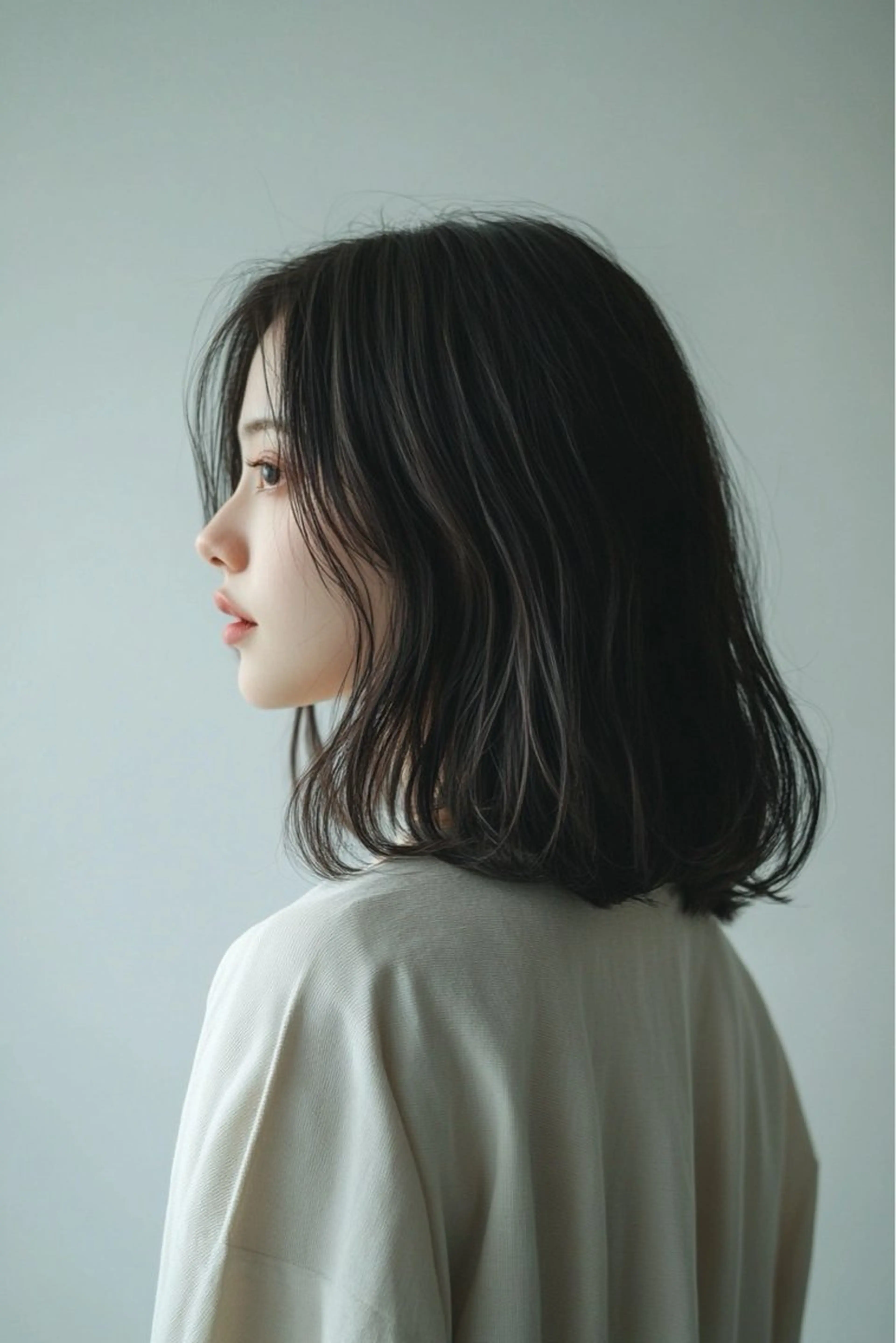 ミディアム 暖色カラー//了戒 美希//伊勢原のヘアスタイル