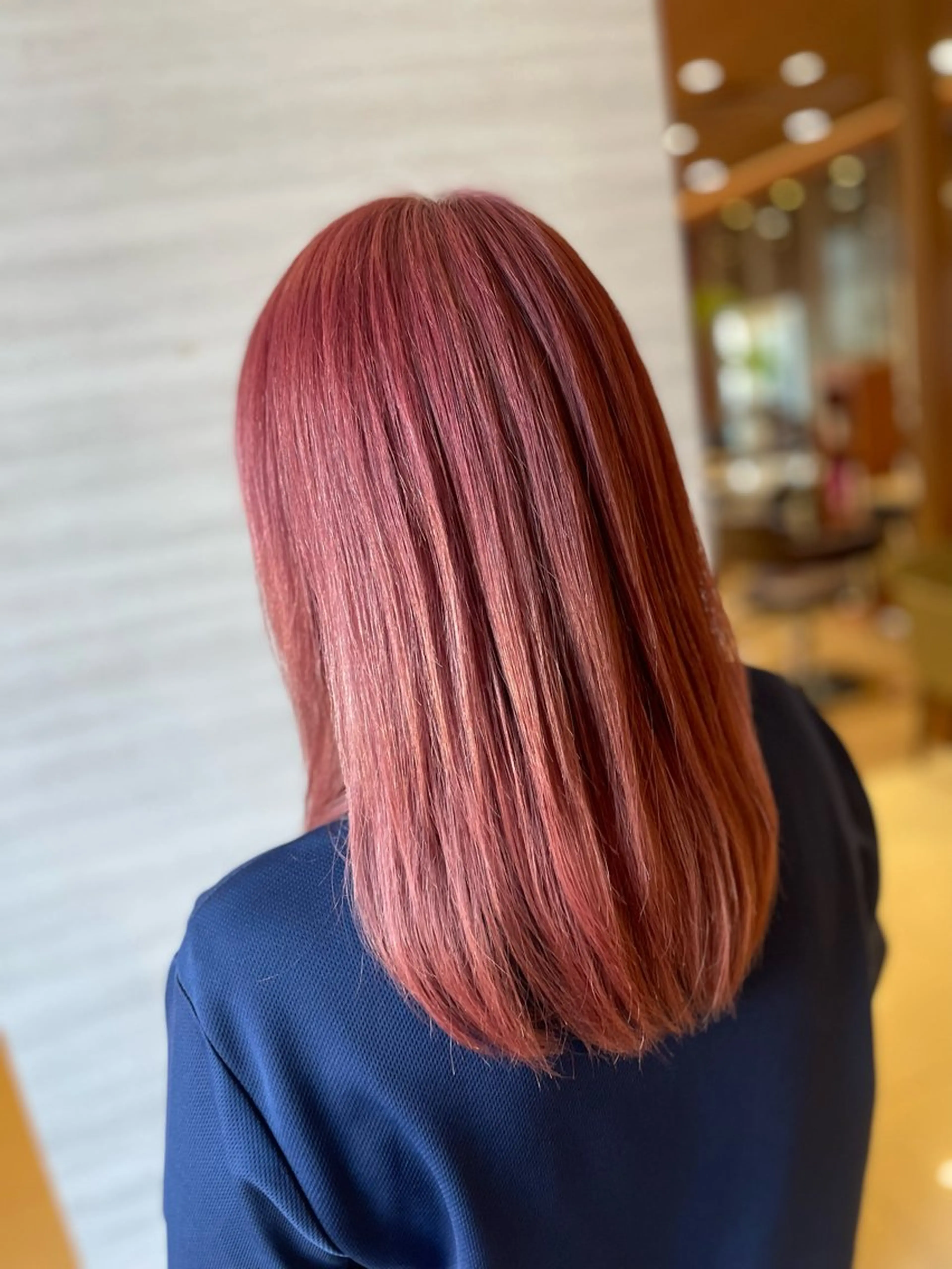 セミロング 仙石 愛のヘアスタイル