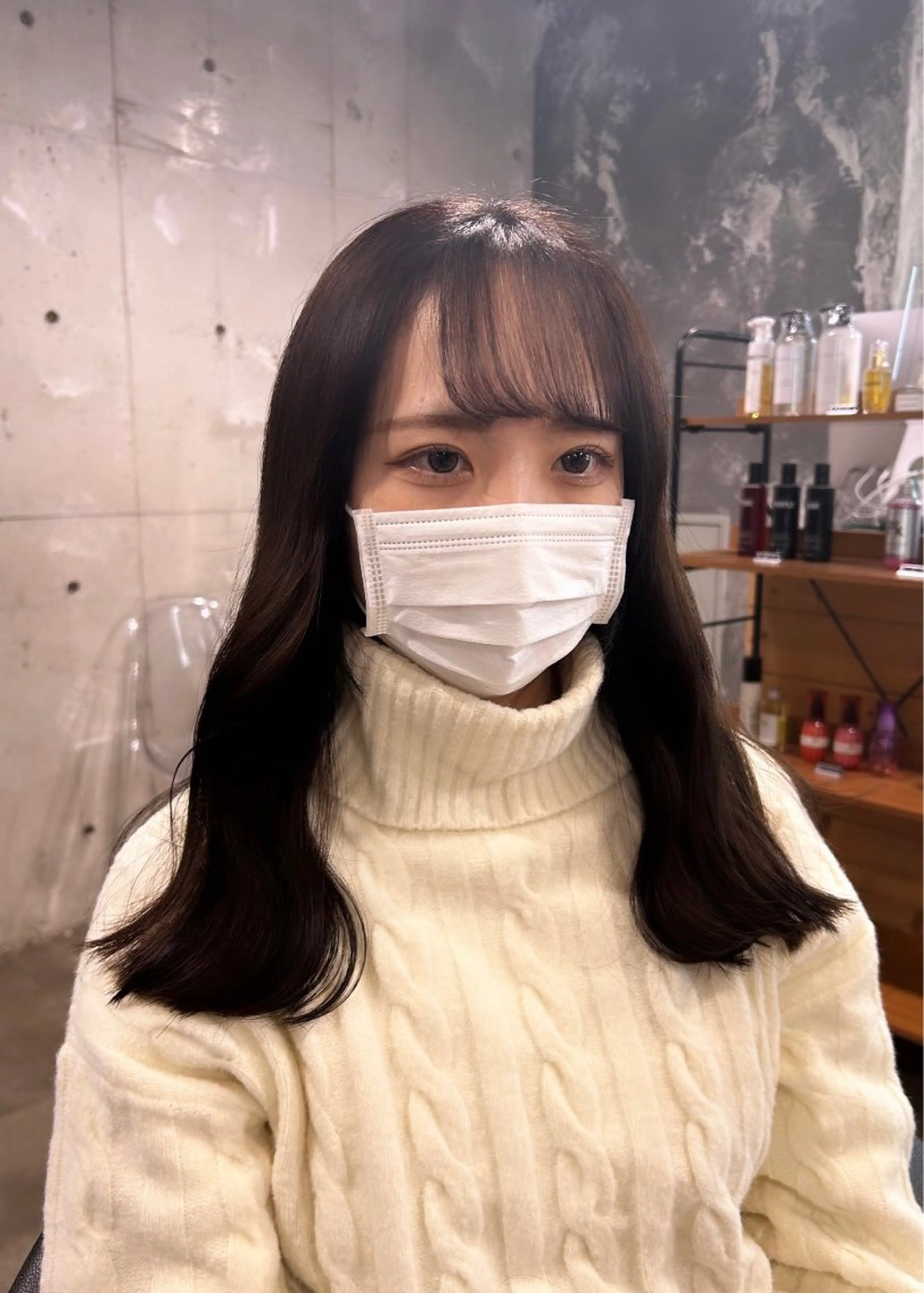 ロング IS所属・横浜美容室/透明感 カラー/レイヤーのヘアスタイル