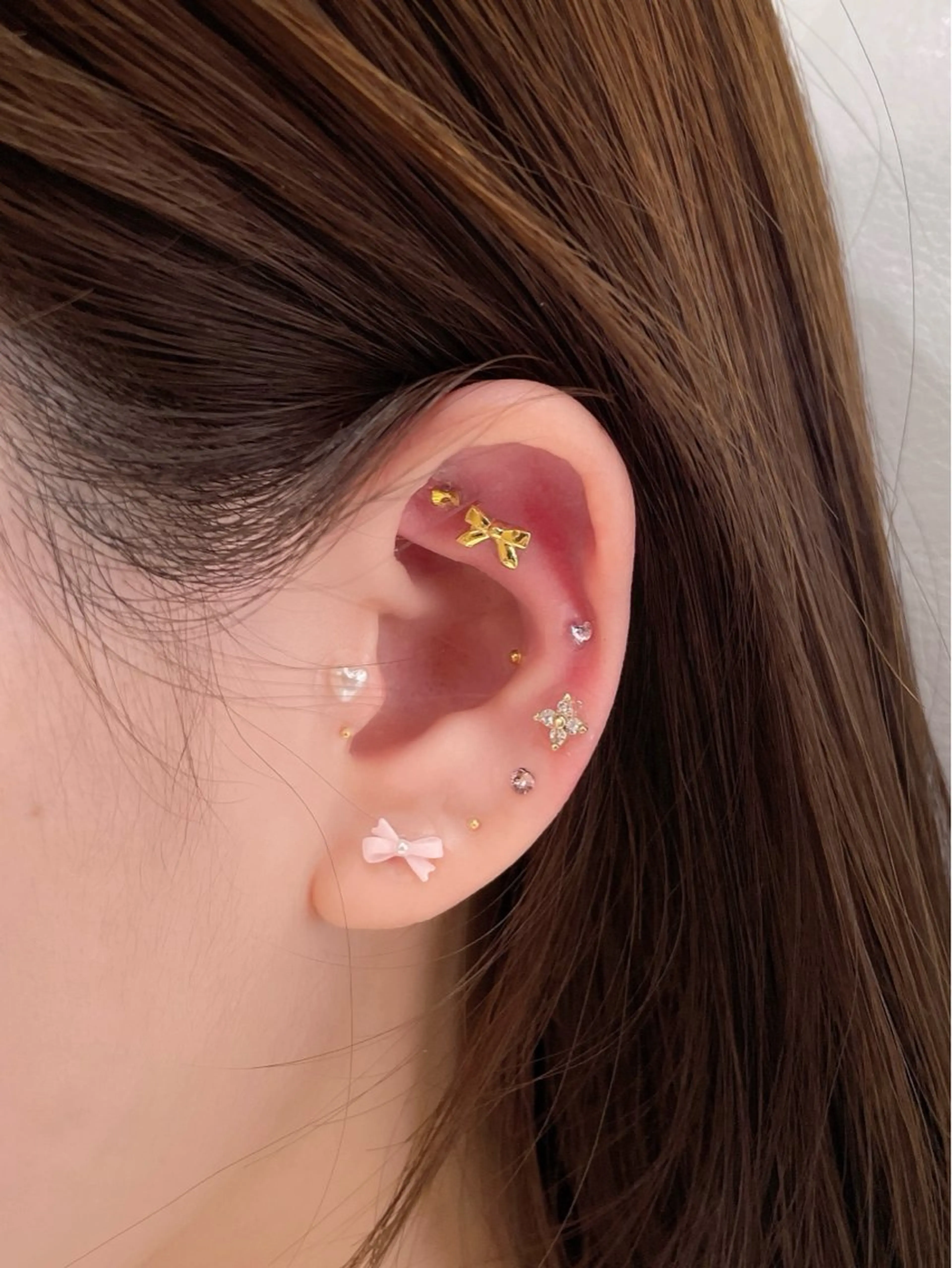 耳つぼジュエリー👂💎　両耳20粒の写真