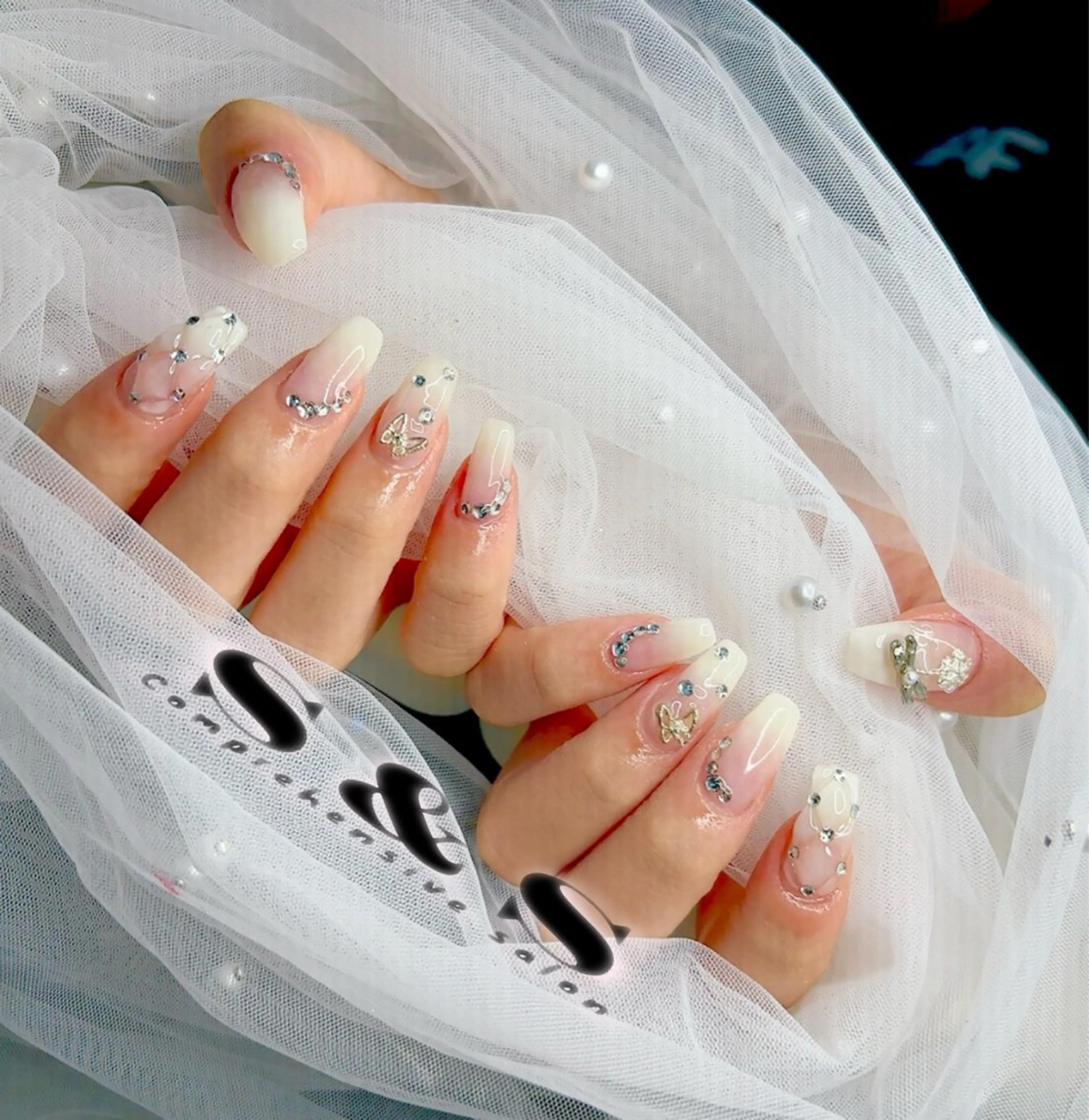 ネイル 長さ出し メンズネイル 持ち込み S&S 村田小百合のネイルデザイン