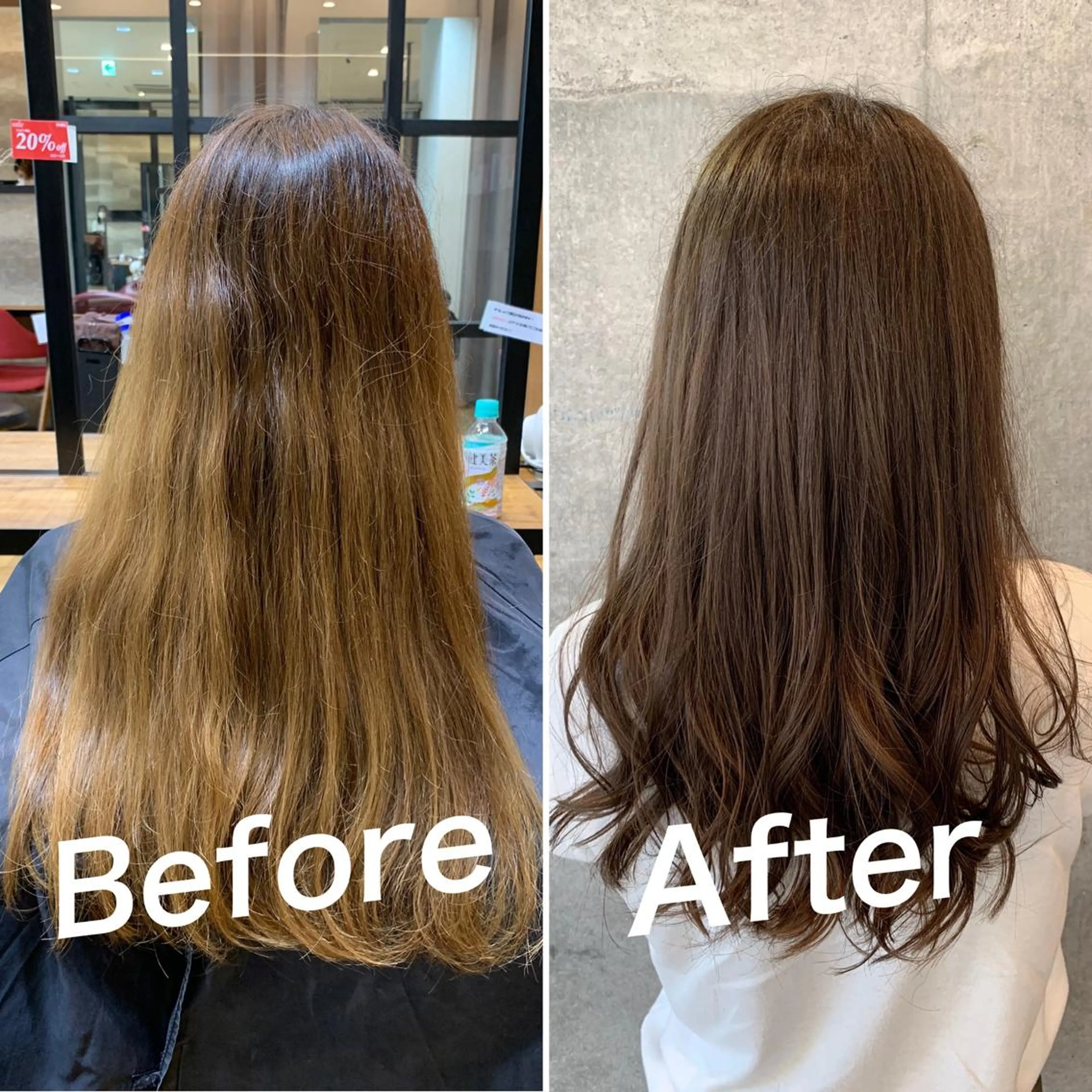 カラー カット トリートメント 佐瀬竜矢PRIMAL /portのヘアスタイル