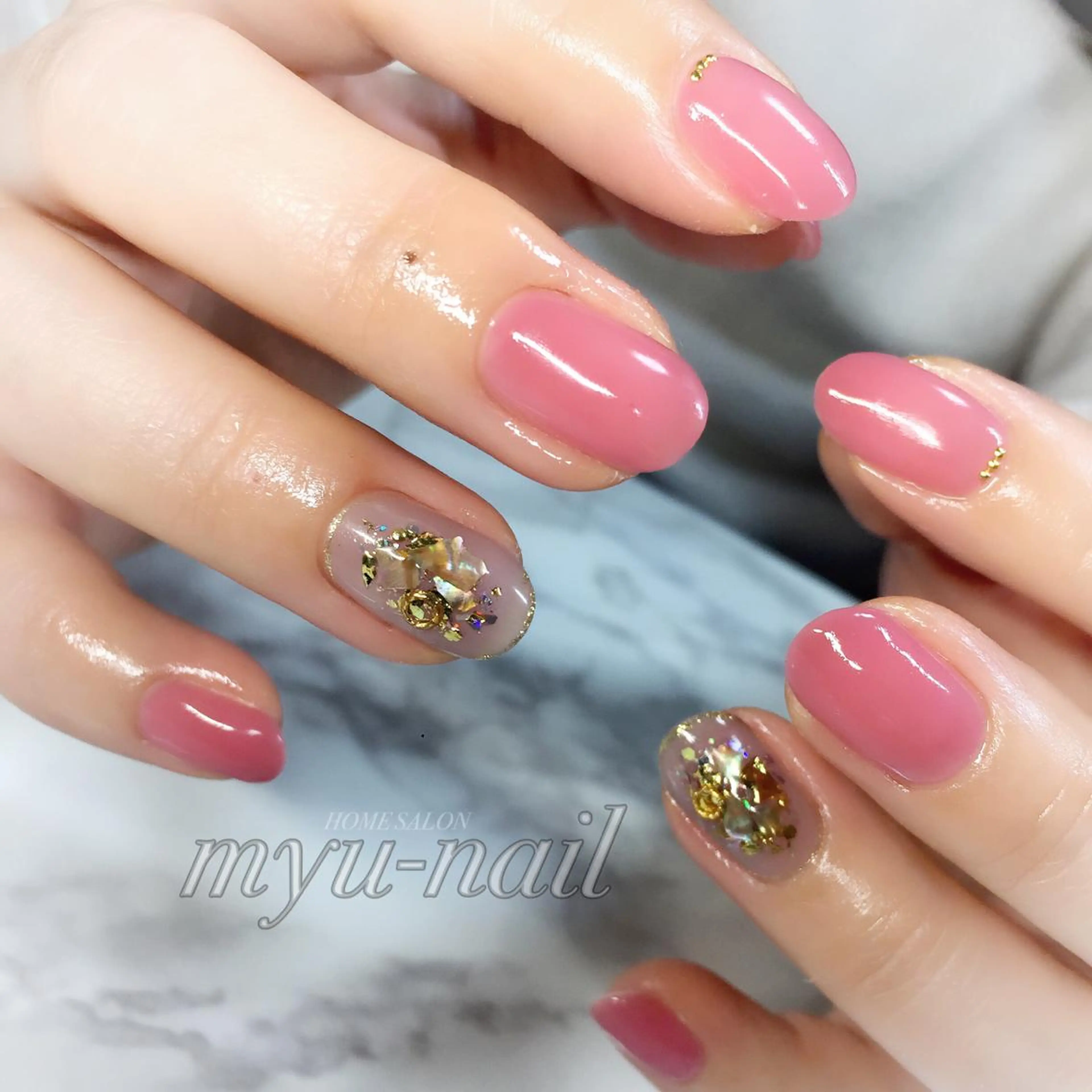ネイル ホームサロン myu-nailのネイルデザイン