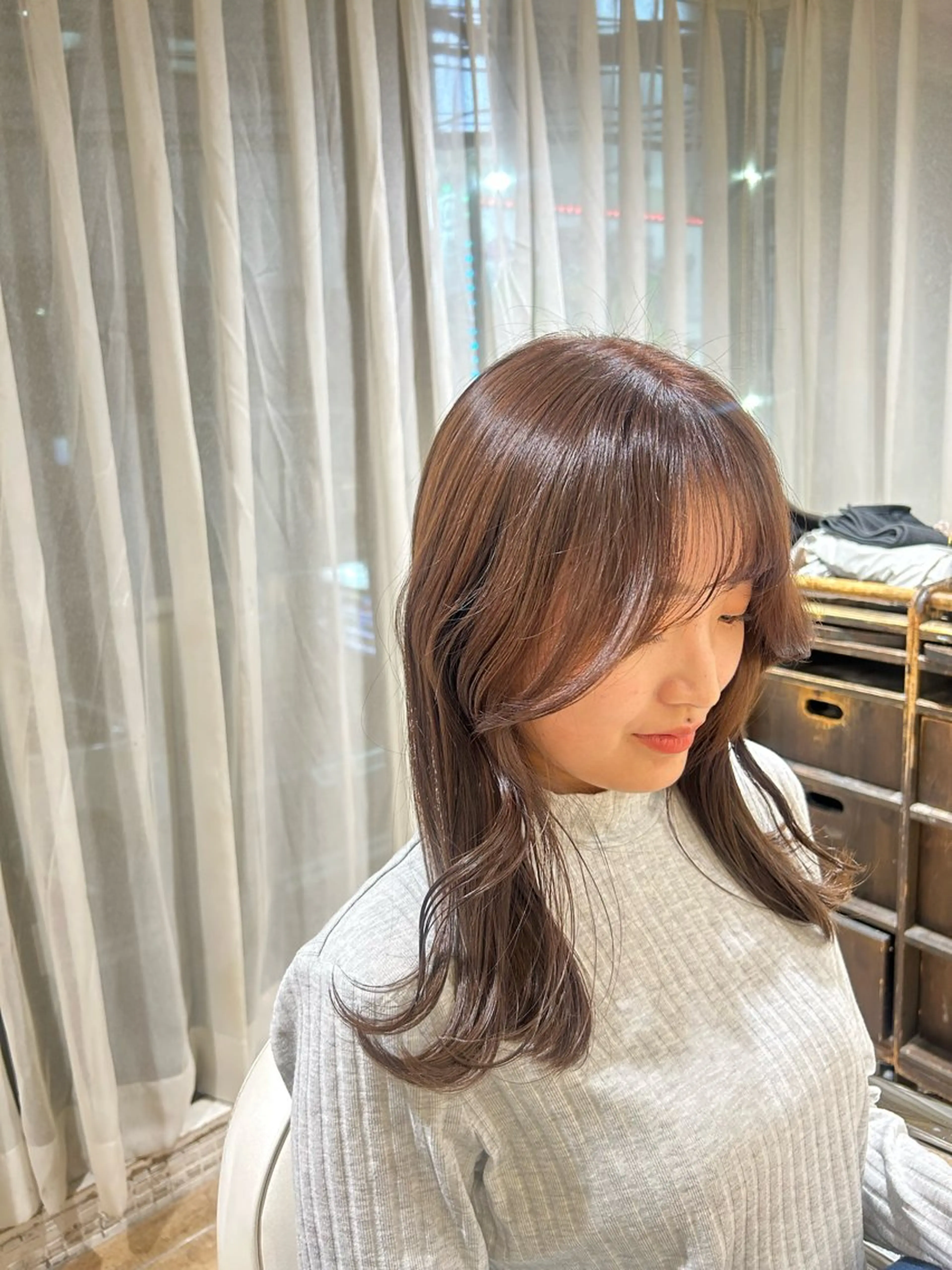 ロング カラー 横浜／メンズ／ボブ／ 優希のヘアスタイル