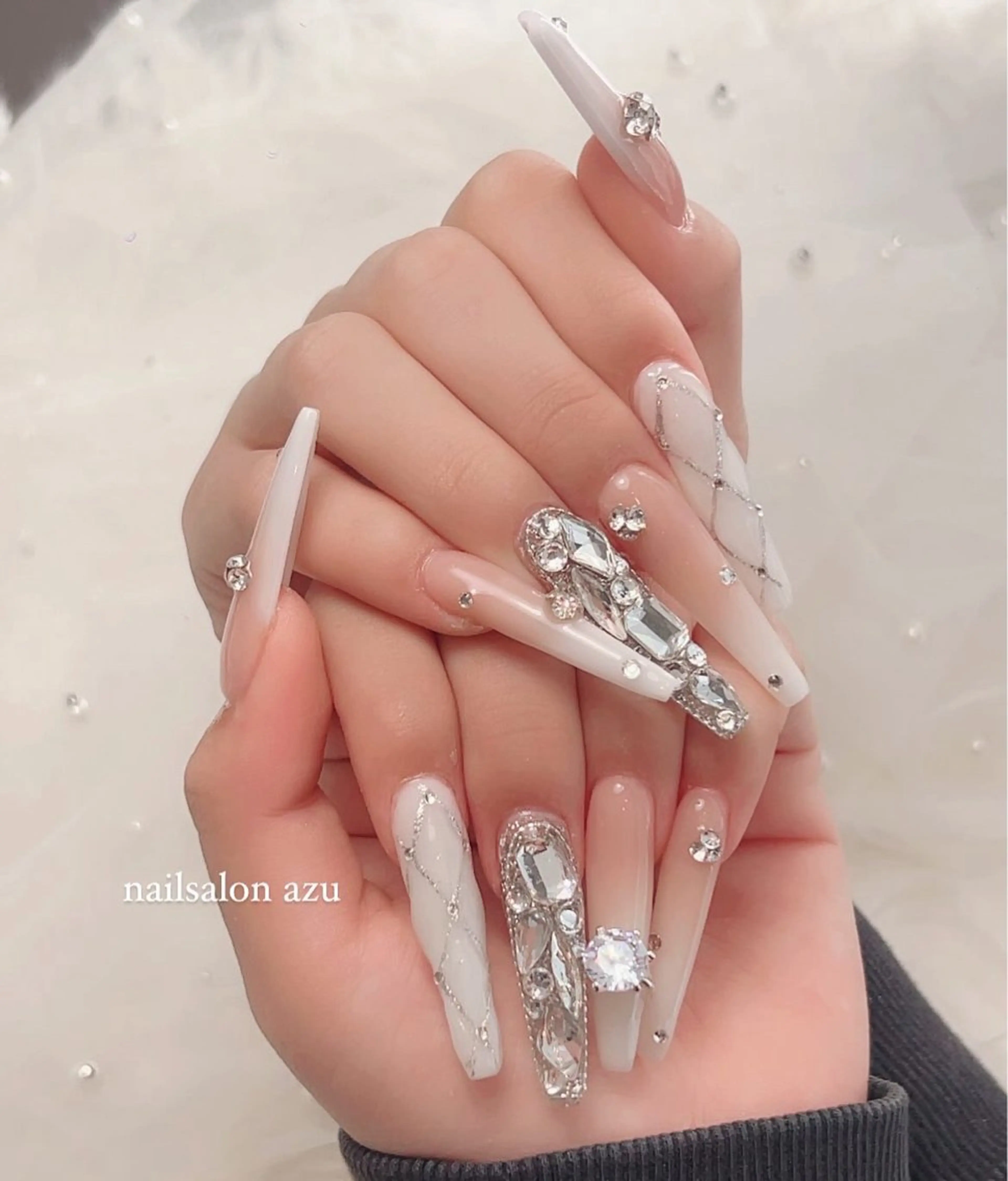 ネイル スカルプネイル nailsalon azu所属・nailsalon azu Hinaのネイルデザイン