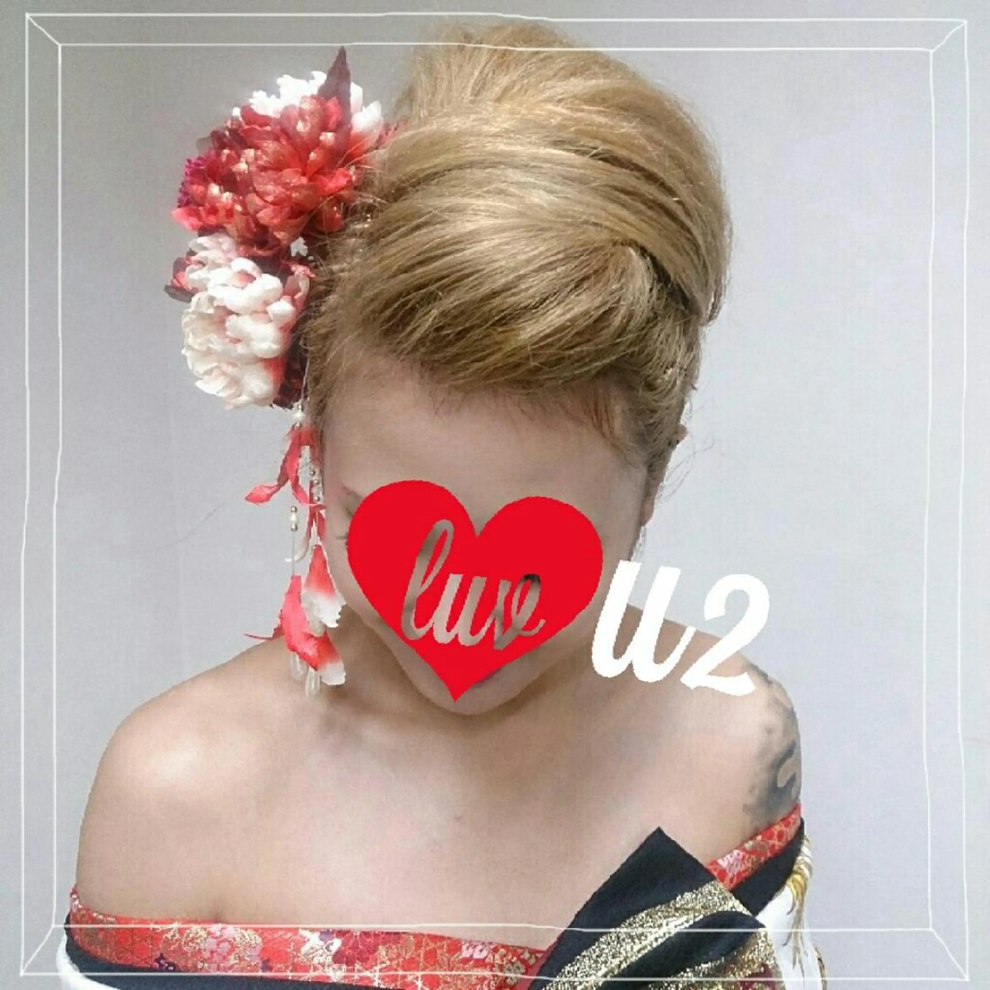 ヘアアレンジ ロング vi viのヘアスタイル