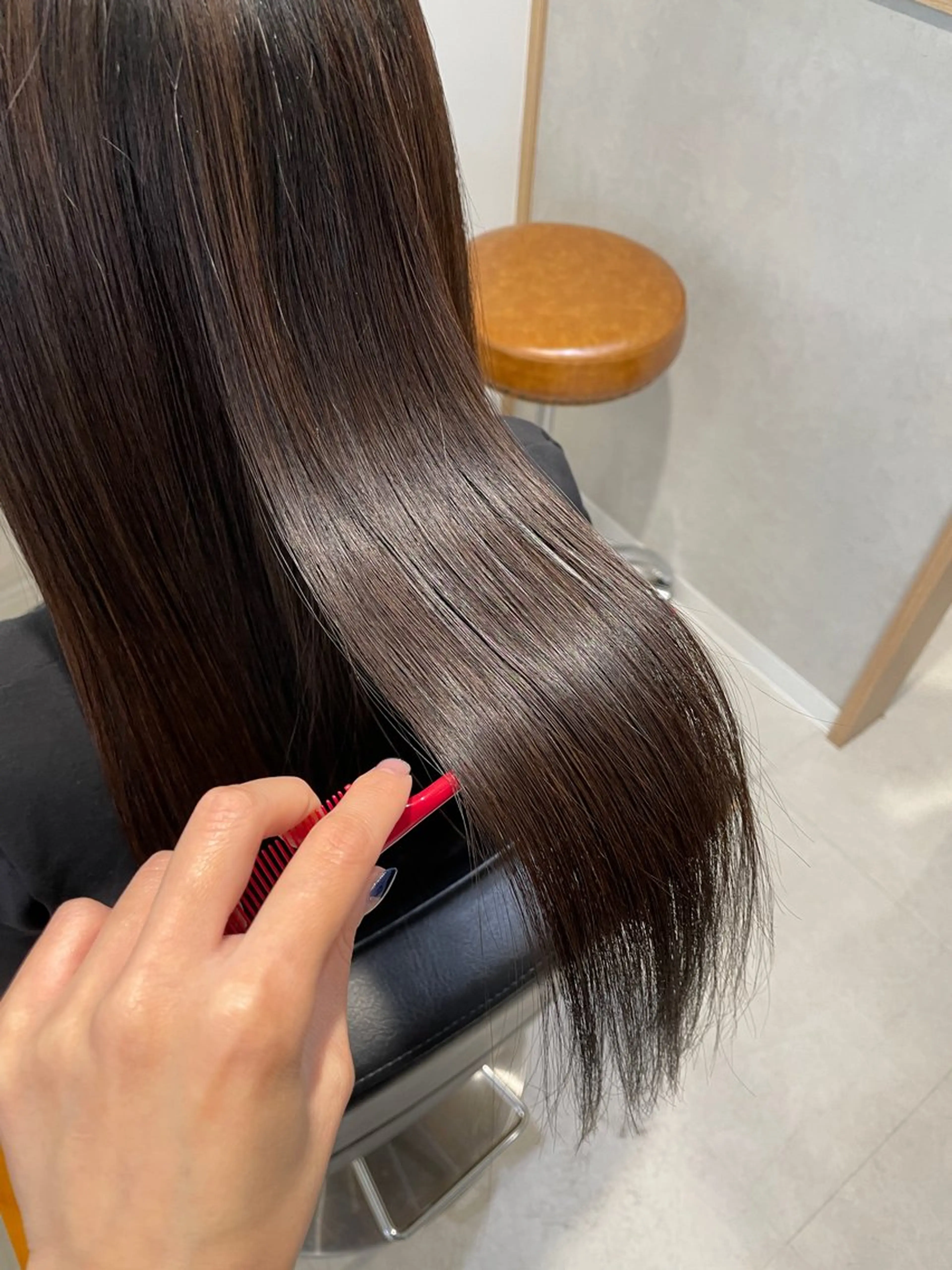 premium👑髪質改善トリートメント＋カット＋カラーの写真