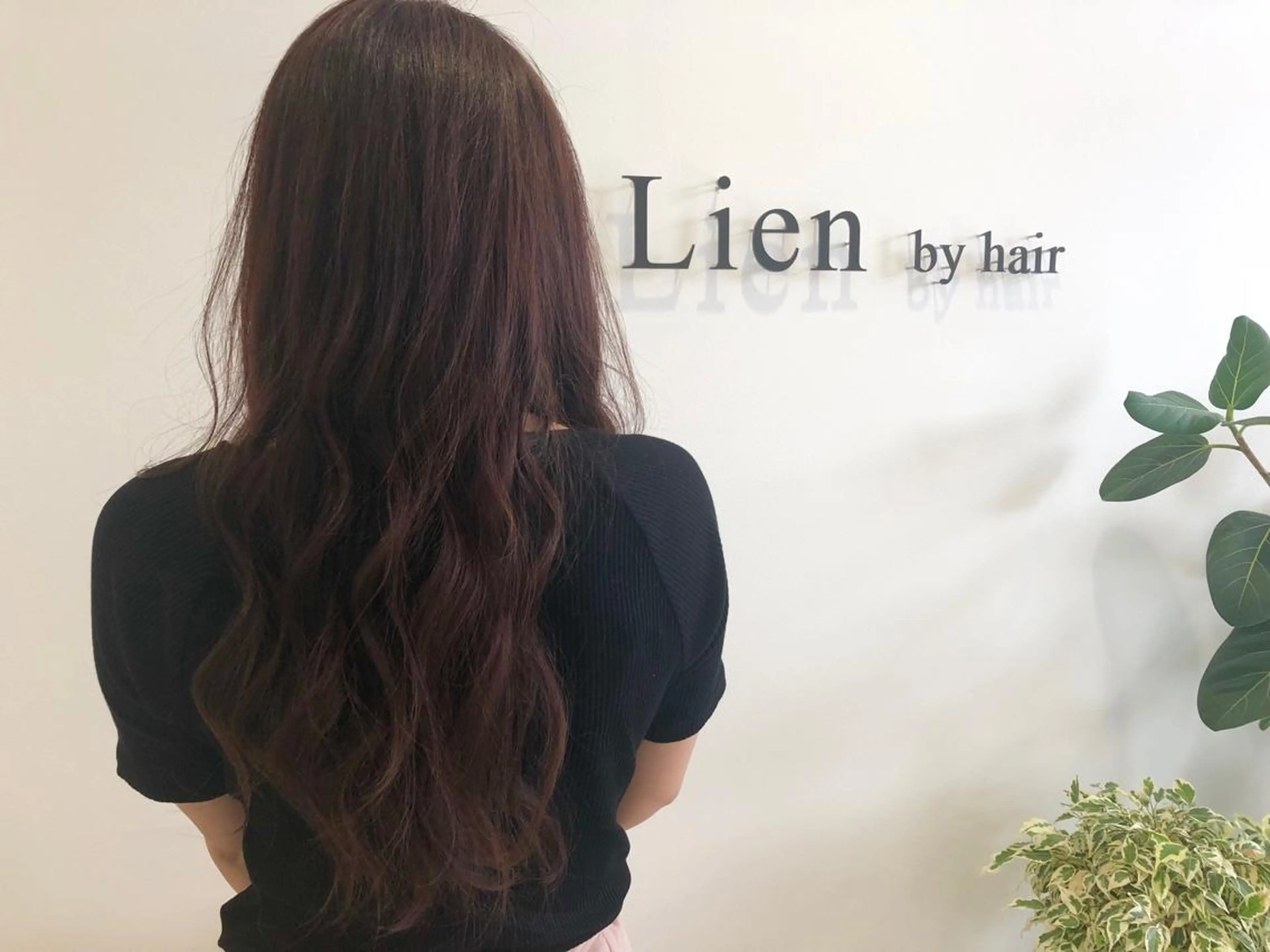 ロング カラー Lien by hair所属・宮崎 睦のヘアスタイル