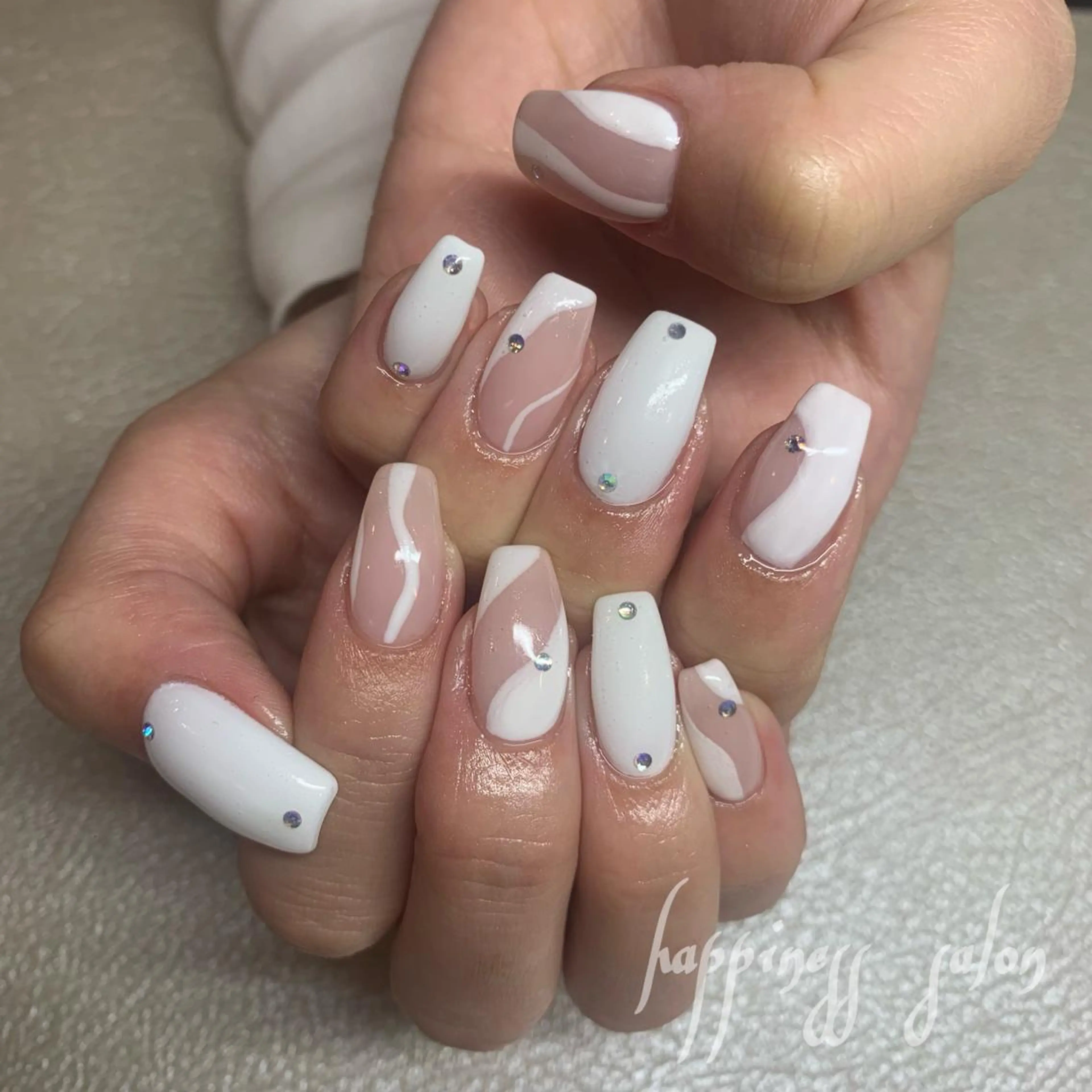 ネイル アートネイル スカルプネイル happiness nailのネイルデザイン