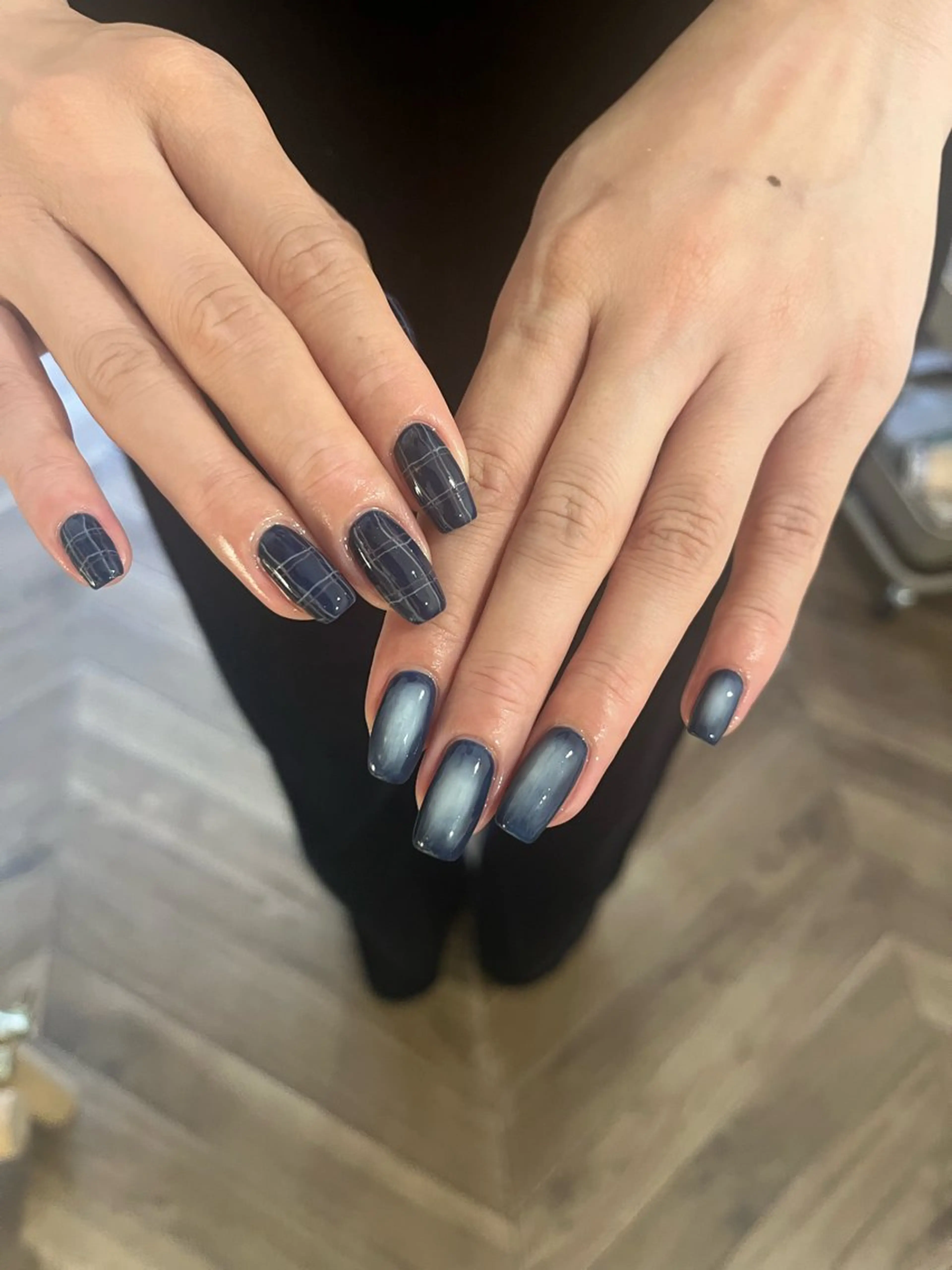 ネイル 持ち込み ハンドネイル AT.1011(アトリエテンイレブン)所属・AT.1011 (ハルカ)のネイルデザイン