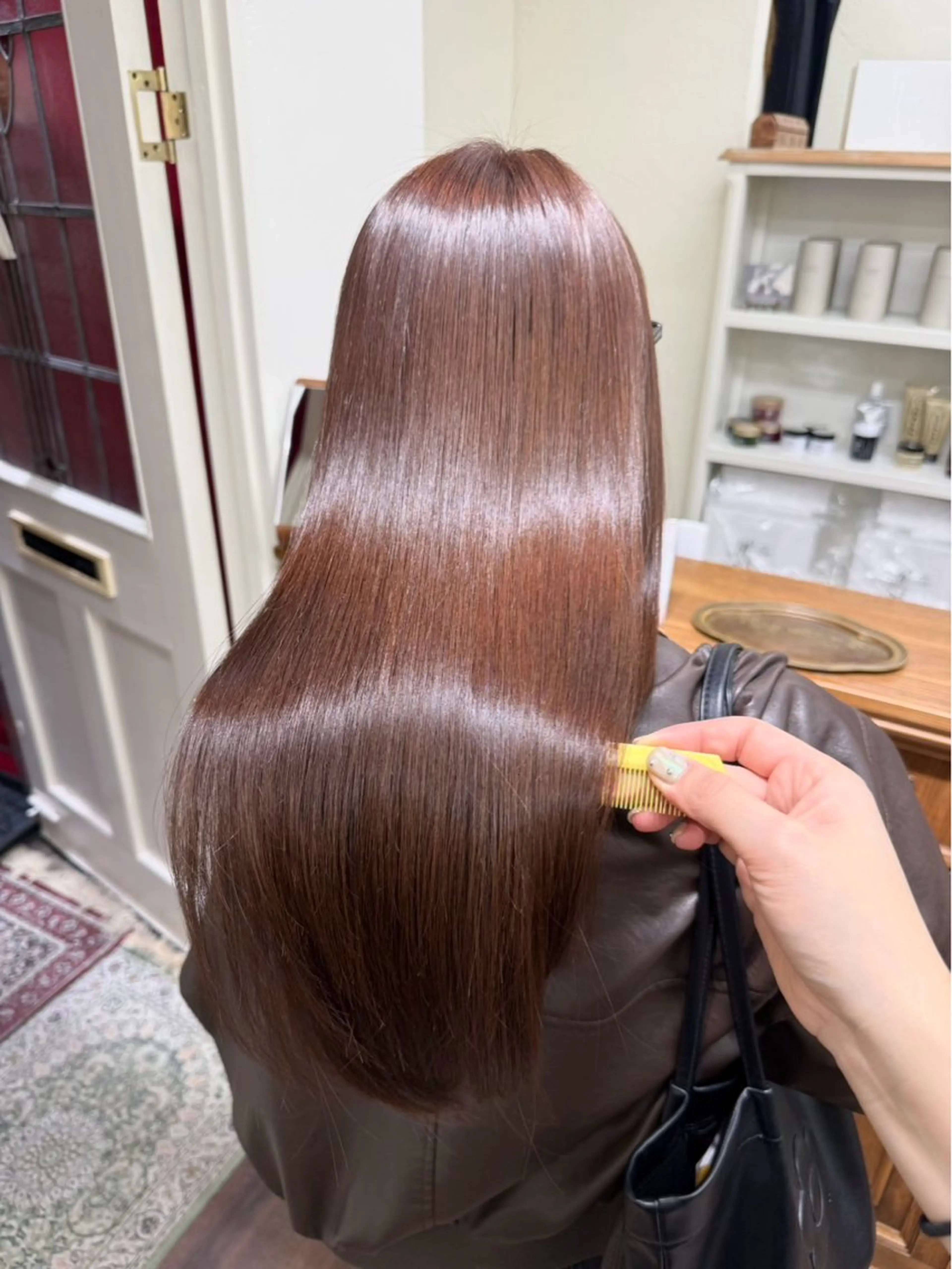 ロング カラー 透明感カラー ヘアカラー 渋谷/原宿 カラー× トリートメント ｻﾜのヘアスタイル