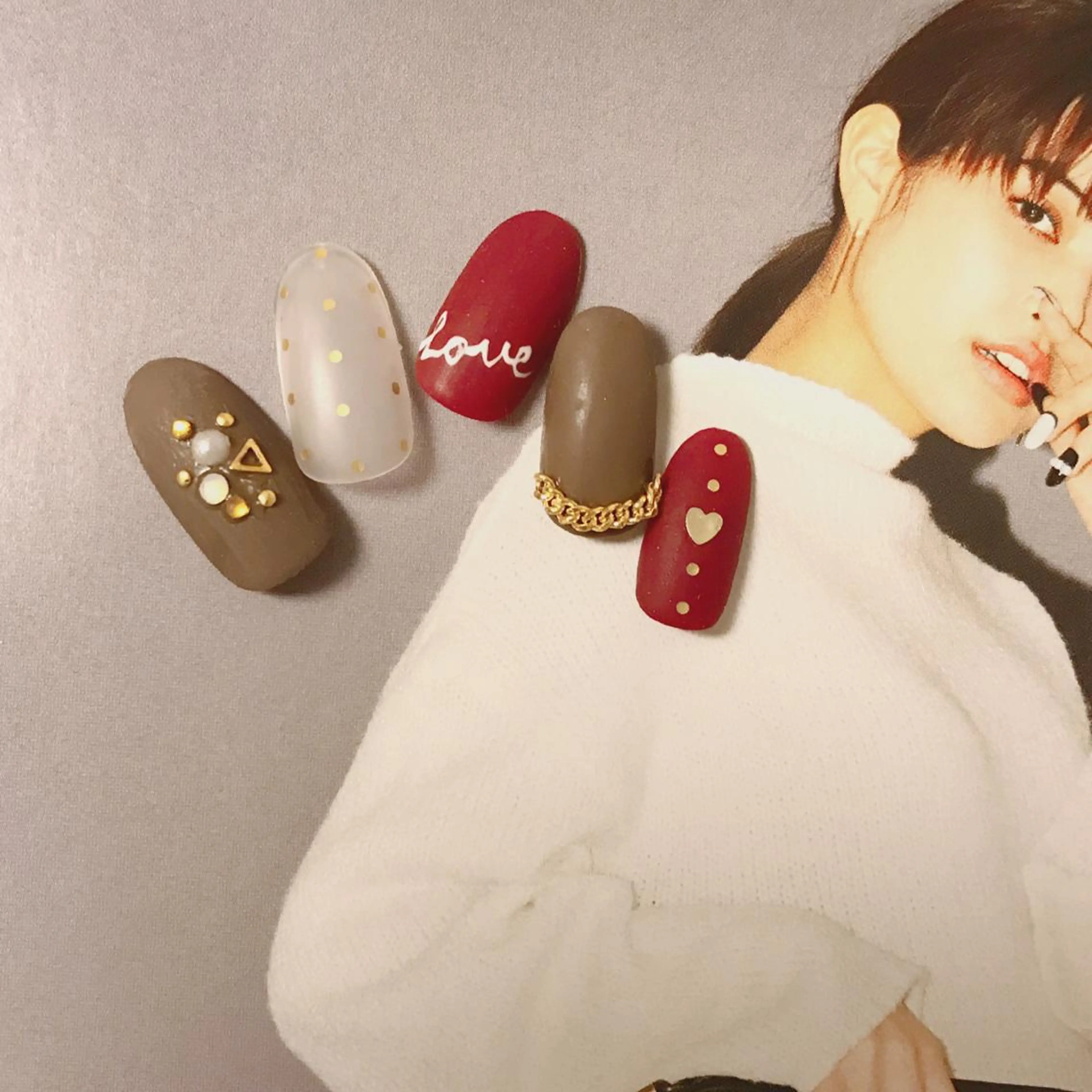 ネイル アンシャンテ所属・enchante 自由が丘のネイルデザイン