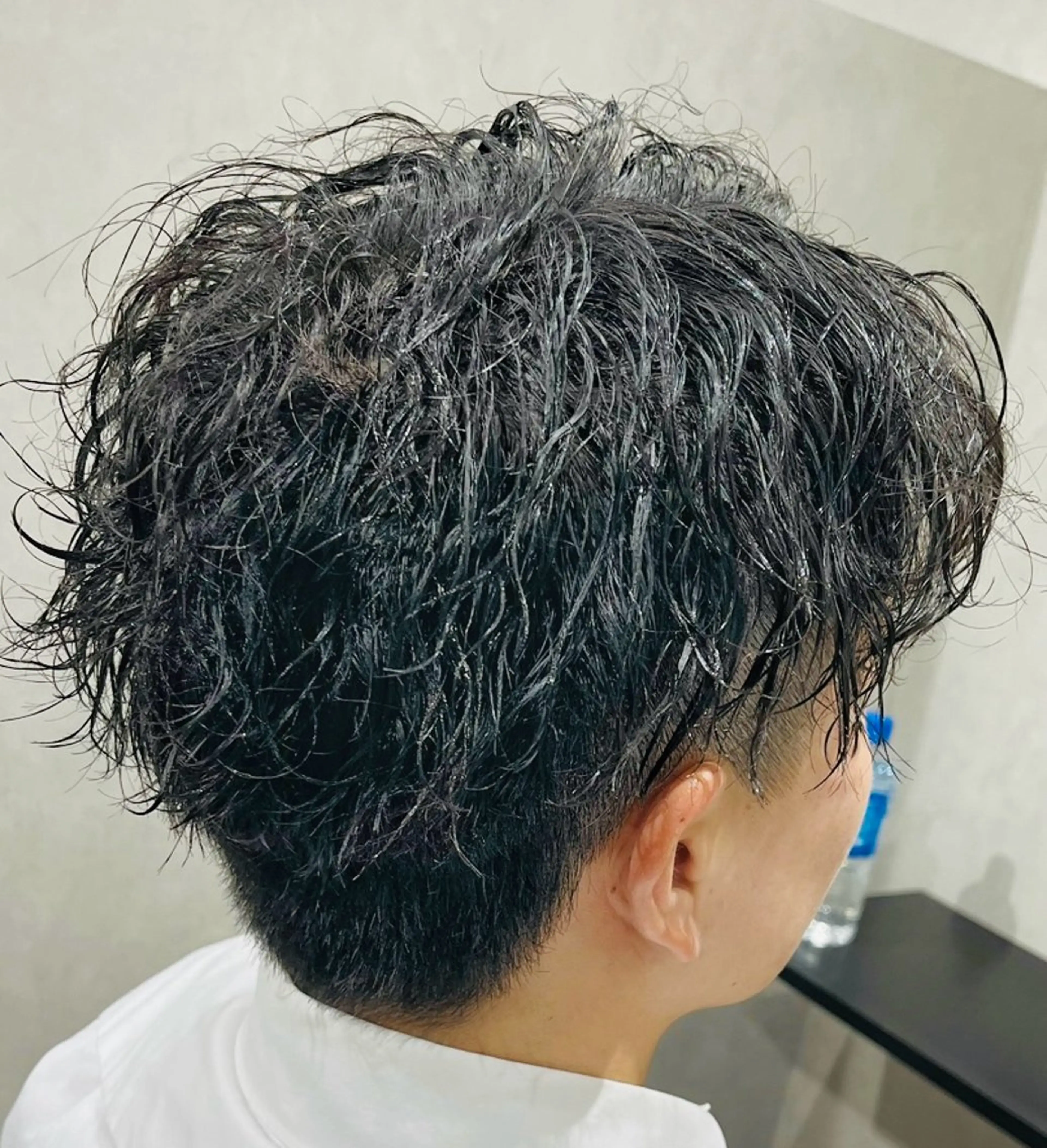 お手入れ簡単メンズパーマ+骨格矯正カット+眉カット+トリートメントorスパの写真