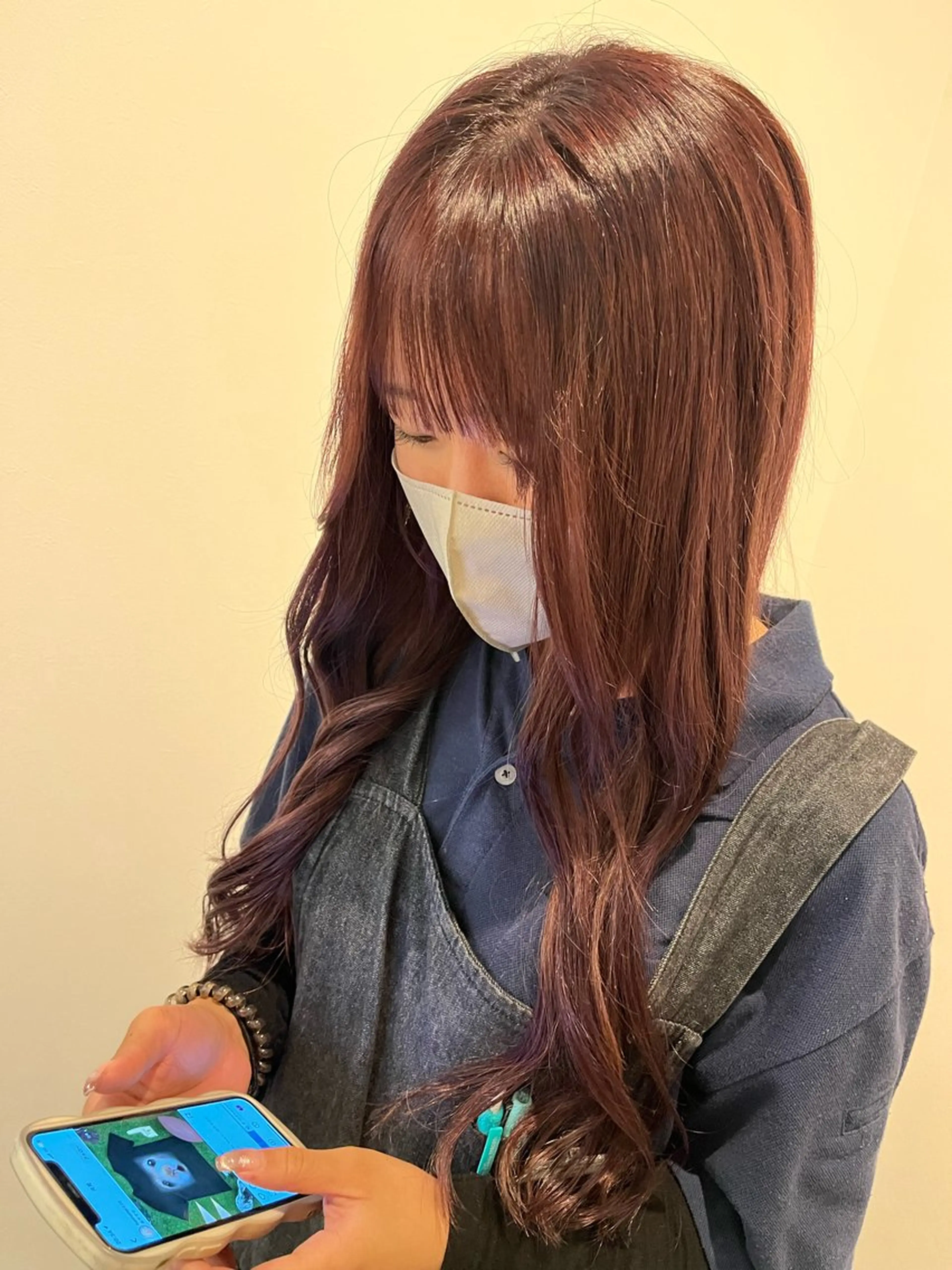 カラー ヘアカラー トリートメント 黒川 綾音のヘアスタイル