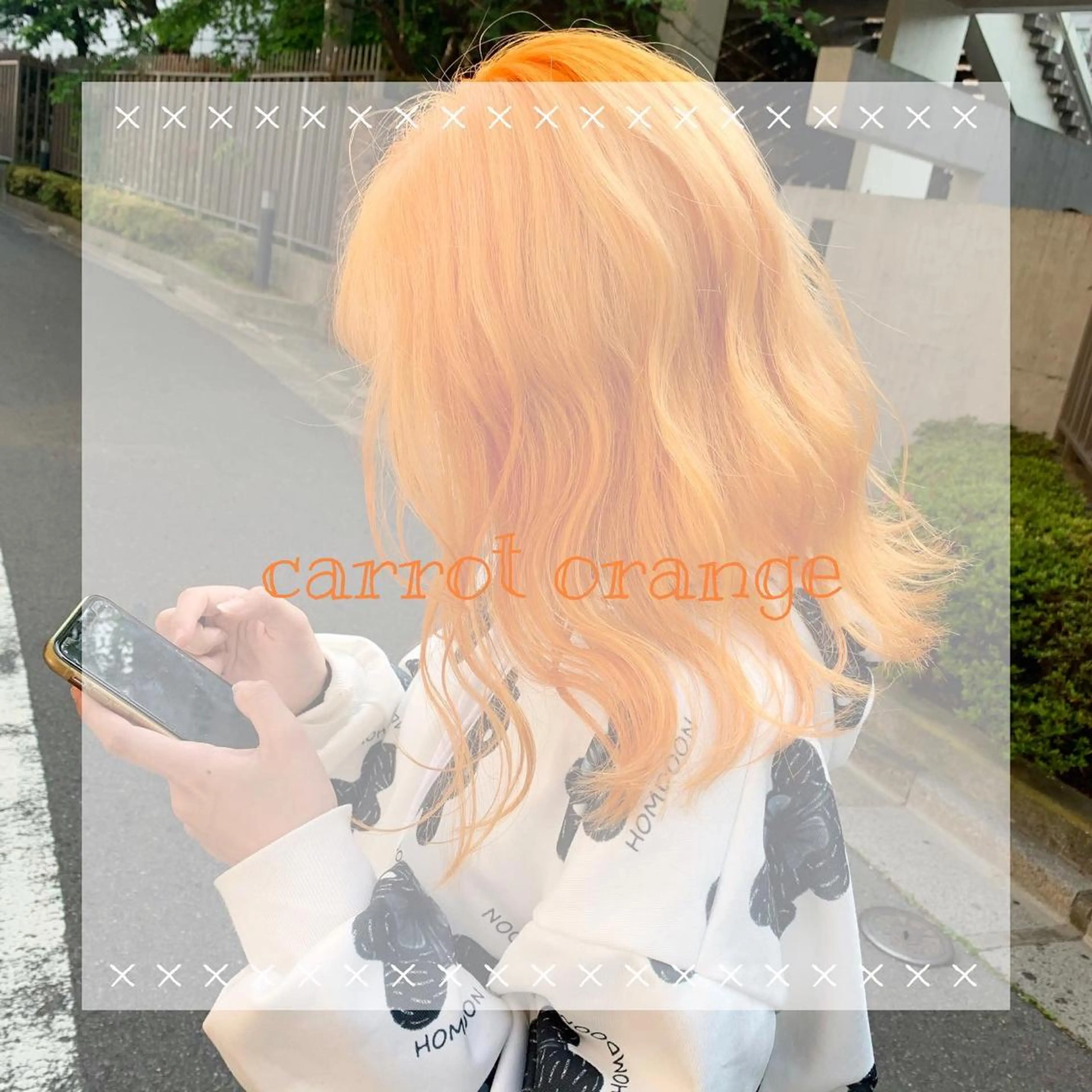 ロング カラー ブリーチ トリートメント 🌷お洒落推しカラー moe🐰🌷のヘアスタイル