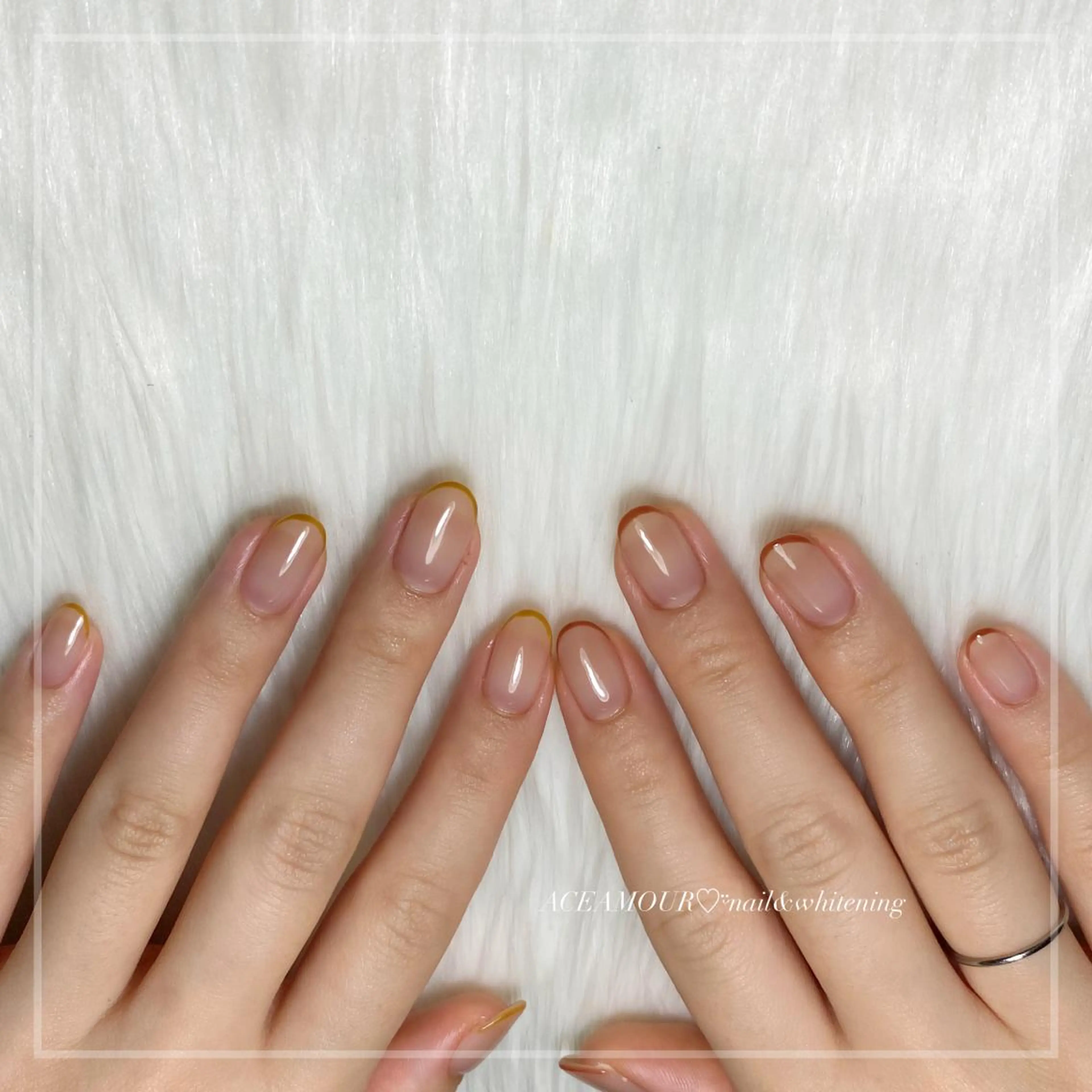 ネイル ネイル/耳つぼ /新ホワイトニングのネイルデザイン